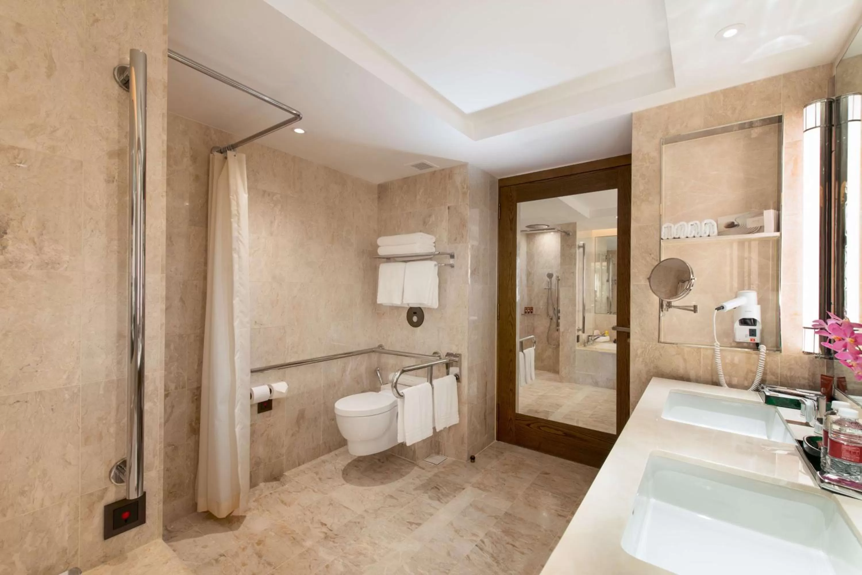 Bathroom in Conrad Centennial Singapore