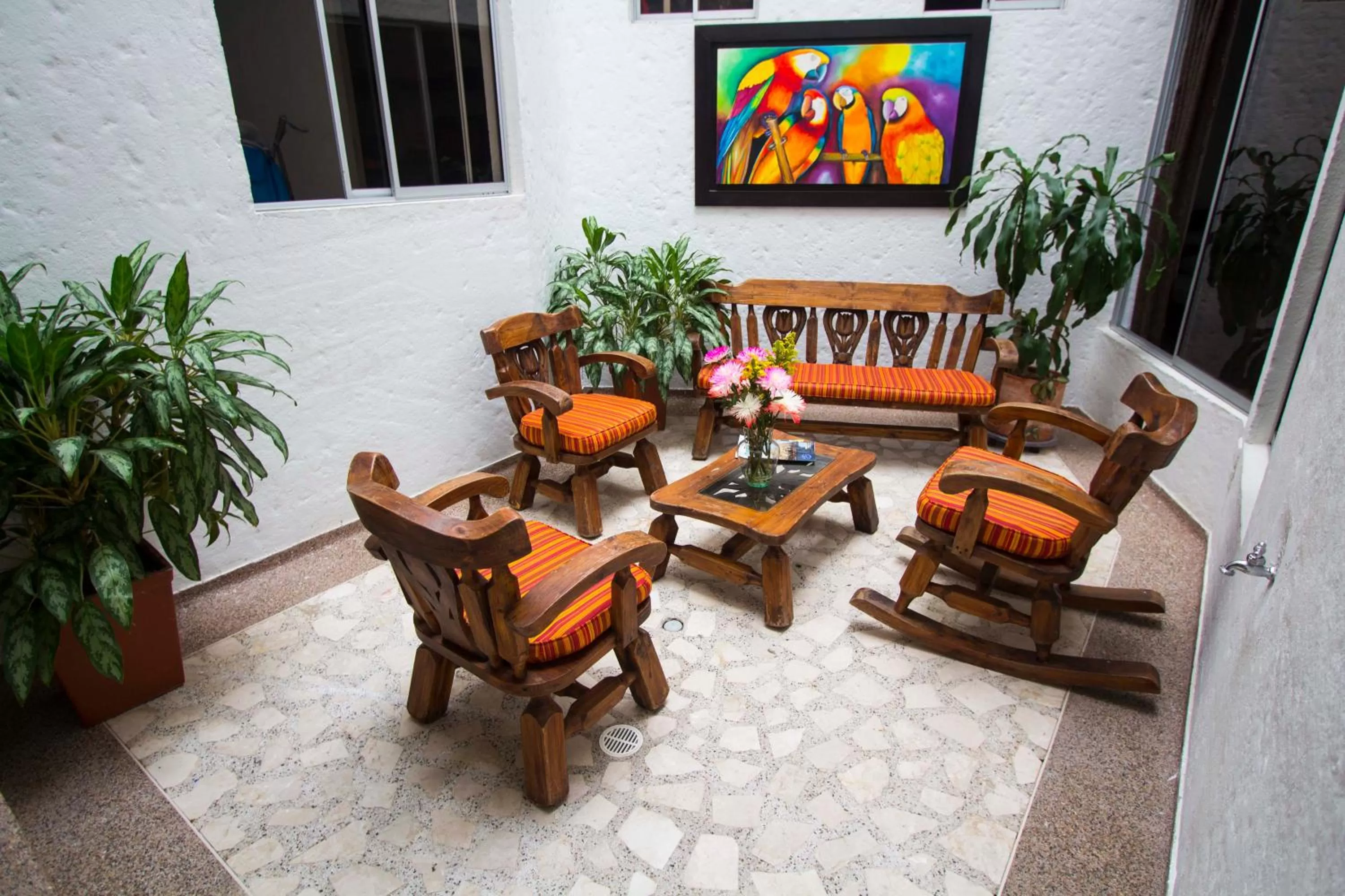 Garden in Blue Star Hotel