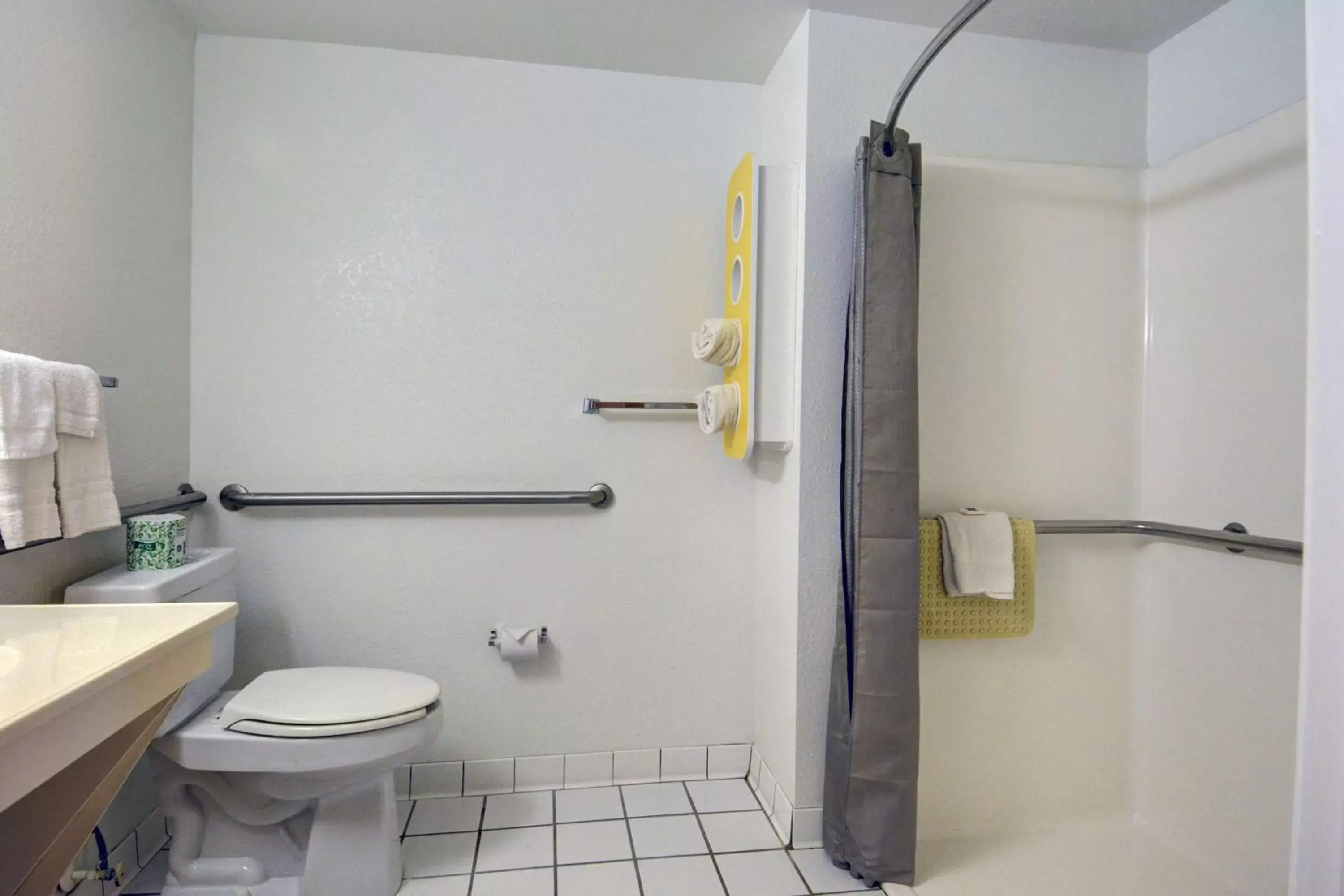 Photo of the whole room, Bathroom in Motel 6-Denison, TX