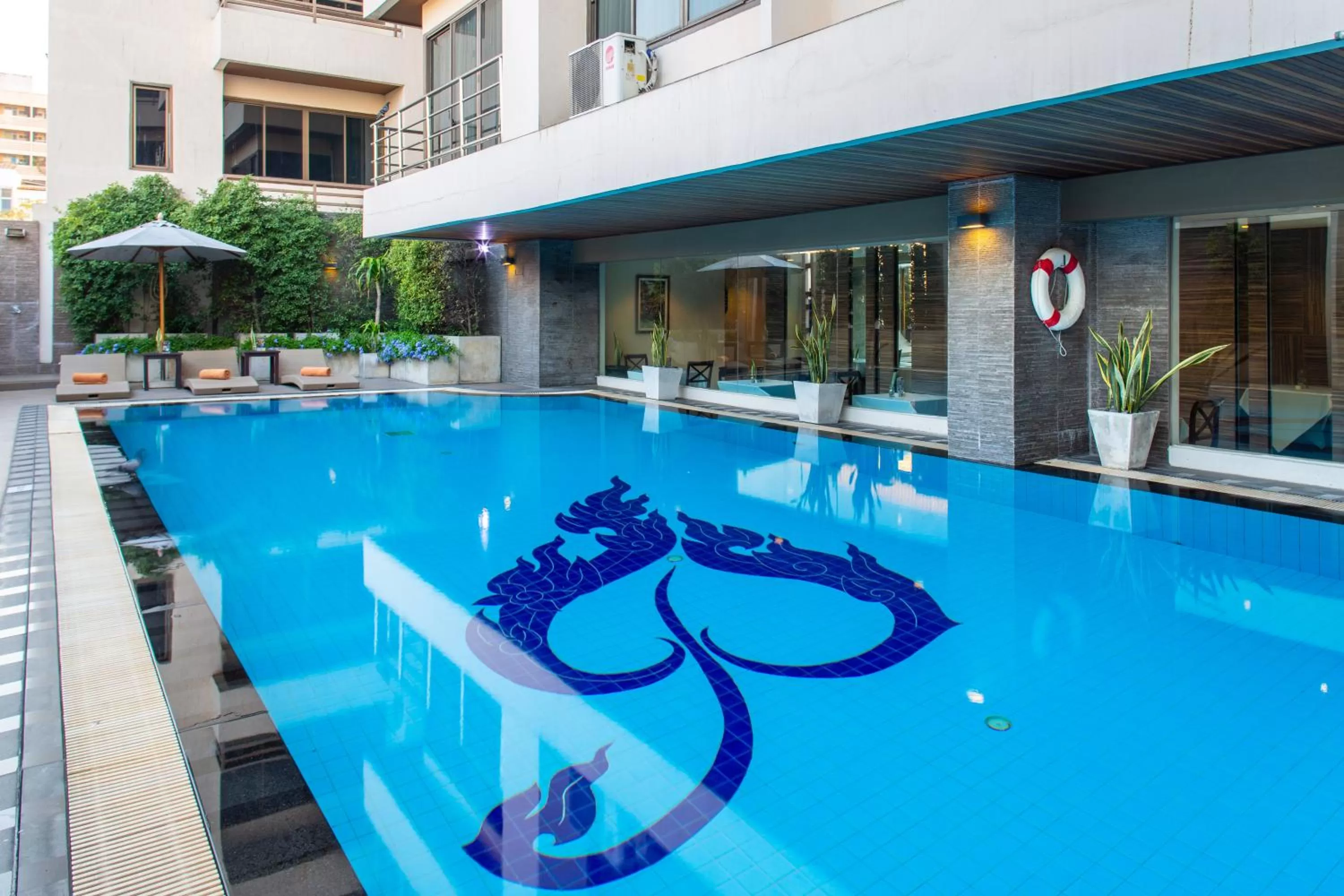 Swimming pool in Mida Hotel Don Mueang Airport