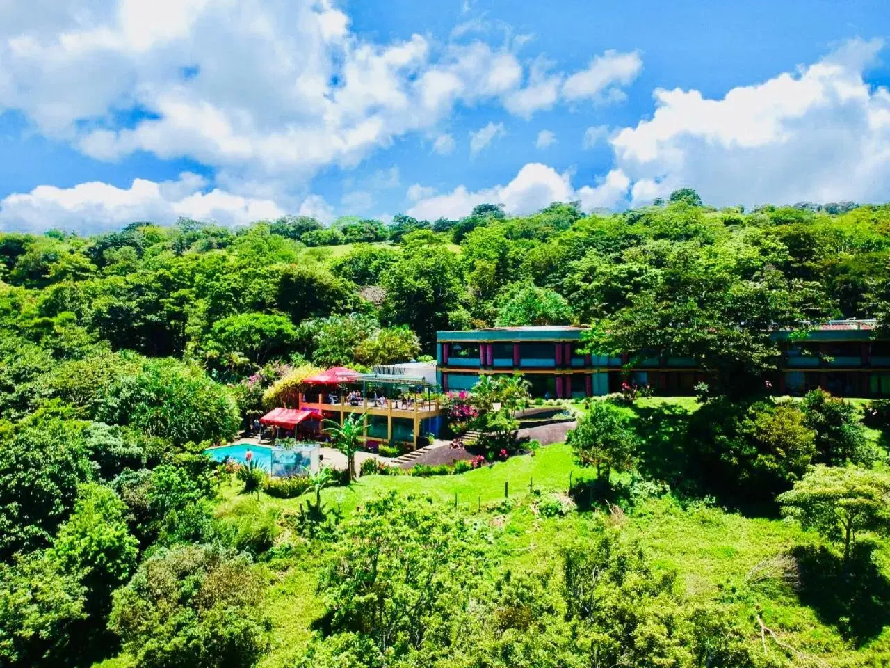 Property building, Bird's-eye View in Lake Arenal Brewery & Hotel