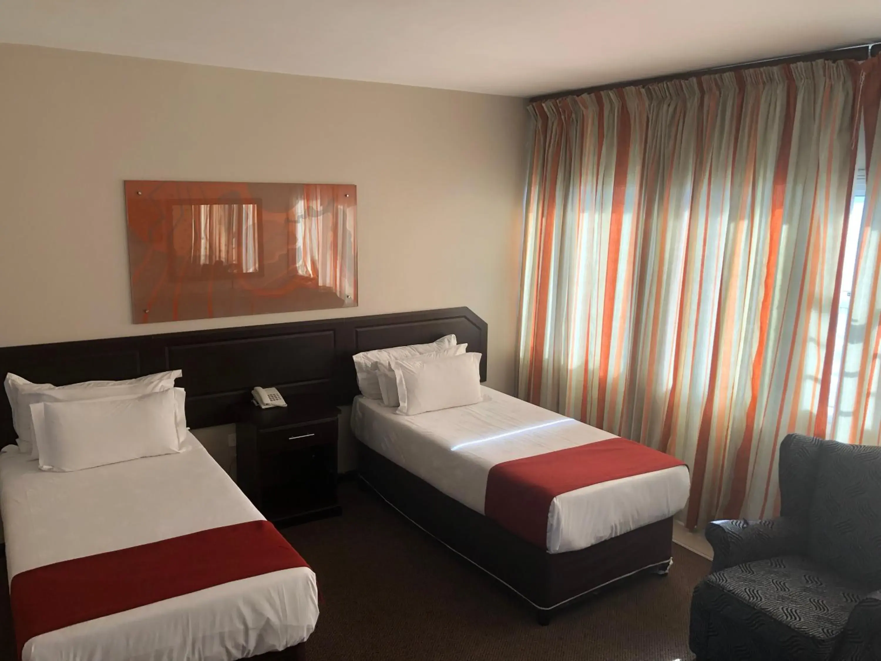 Bed in Coastlands Durban Self Catering Holiday Apartments