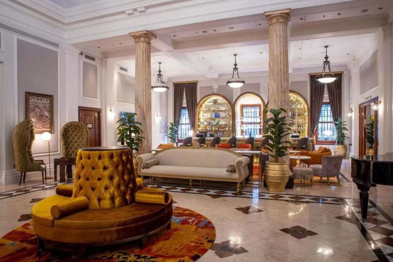 Lobby or reception in Taj Executive Suites, Private Residence