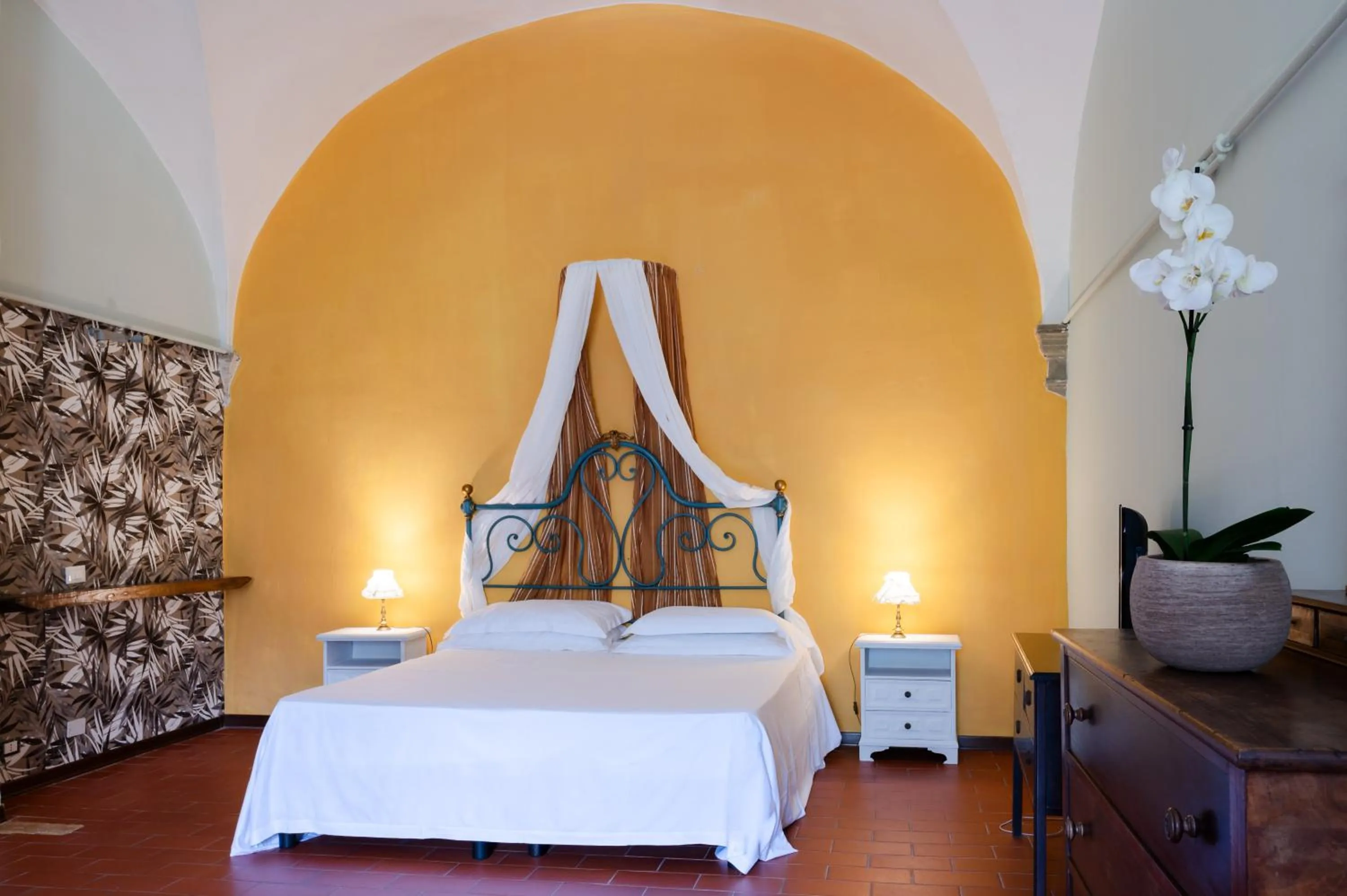 Bed in Villa Pitiana