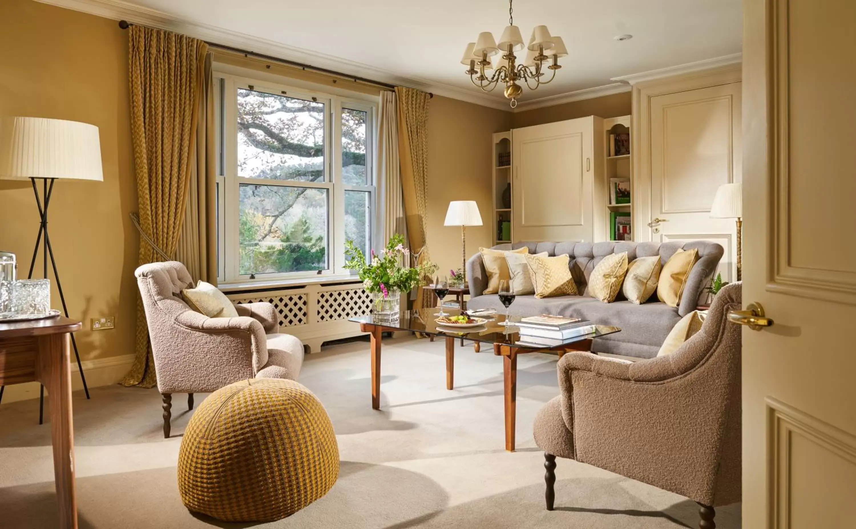 Seating Area in Sheen Falls Lodge