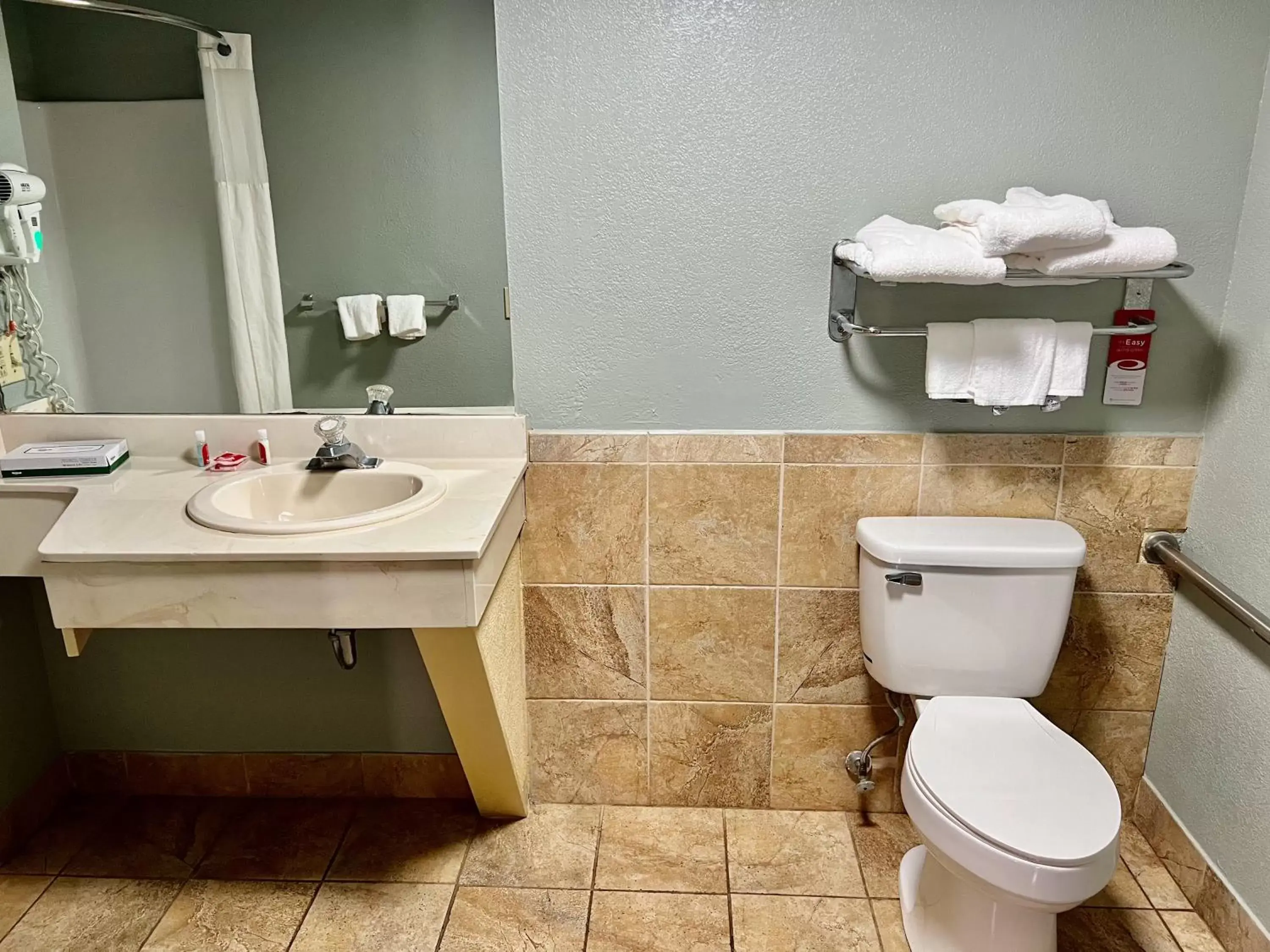 Facility for disabled guests, Bathroom in Econo Lodge Sanford NC