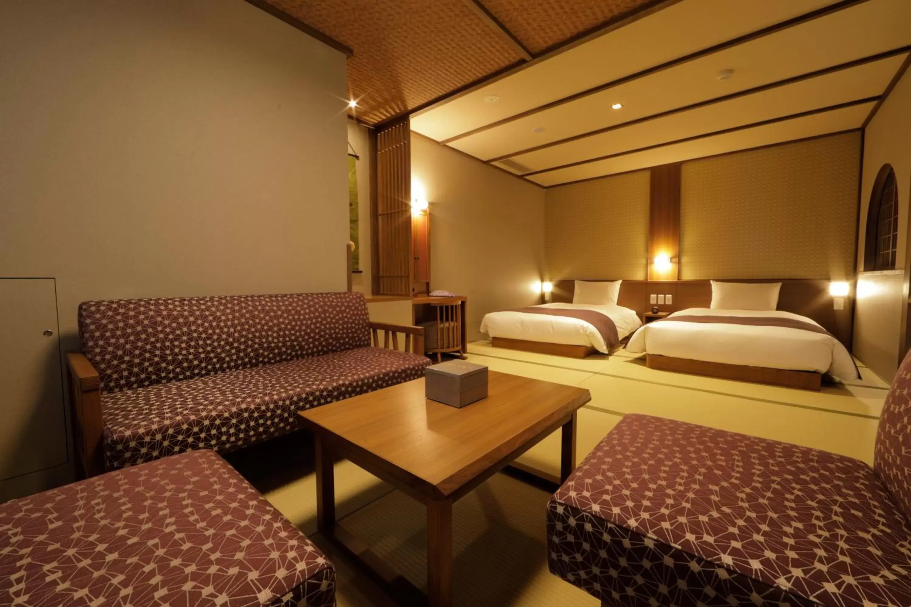 Living room, Bed in Yukinohana