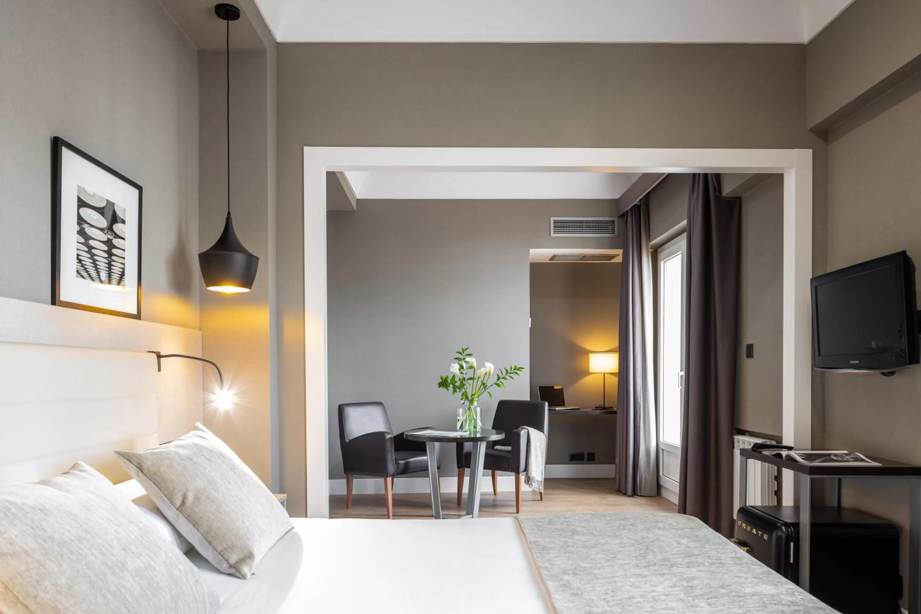 Bed in Hotel Cortezo