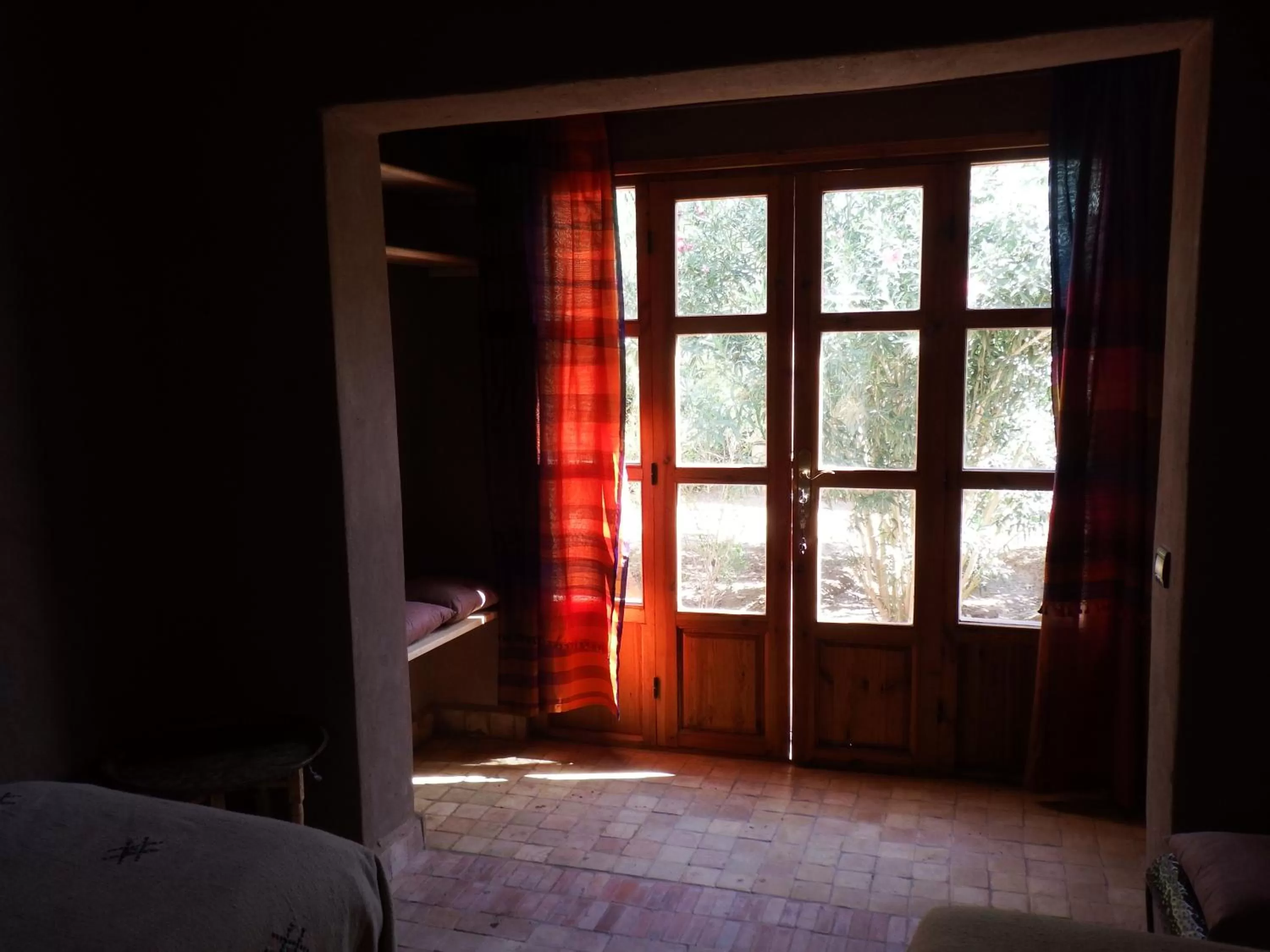 Garden view in Dar Paru