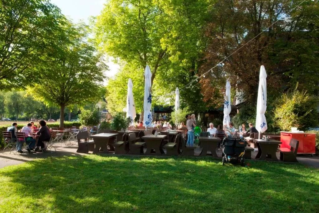 Balcony/Terrace in Hotel Jägerhaus in Esslingen