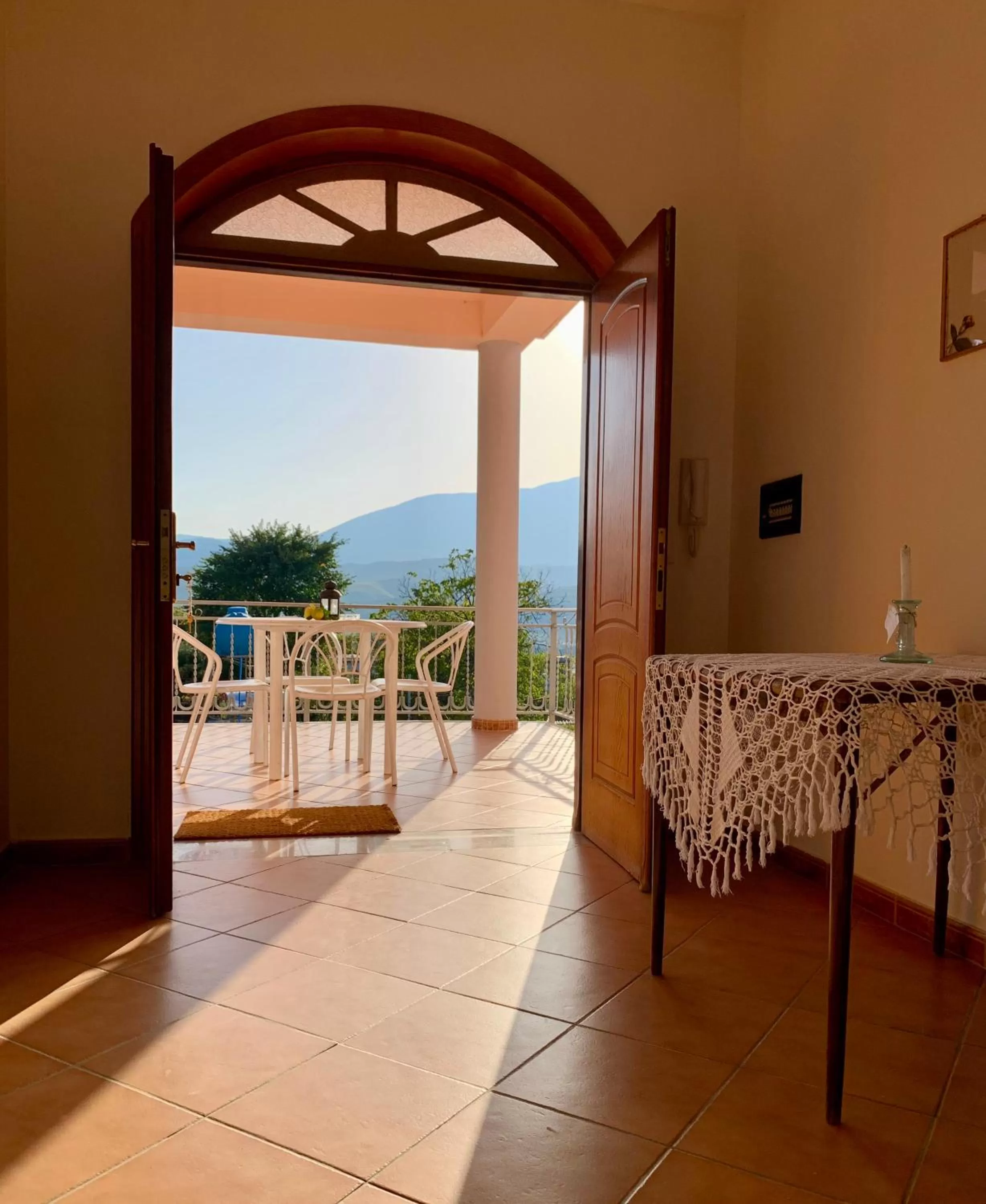View (from property/room) in Guesthouse Villa Rosa Berat