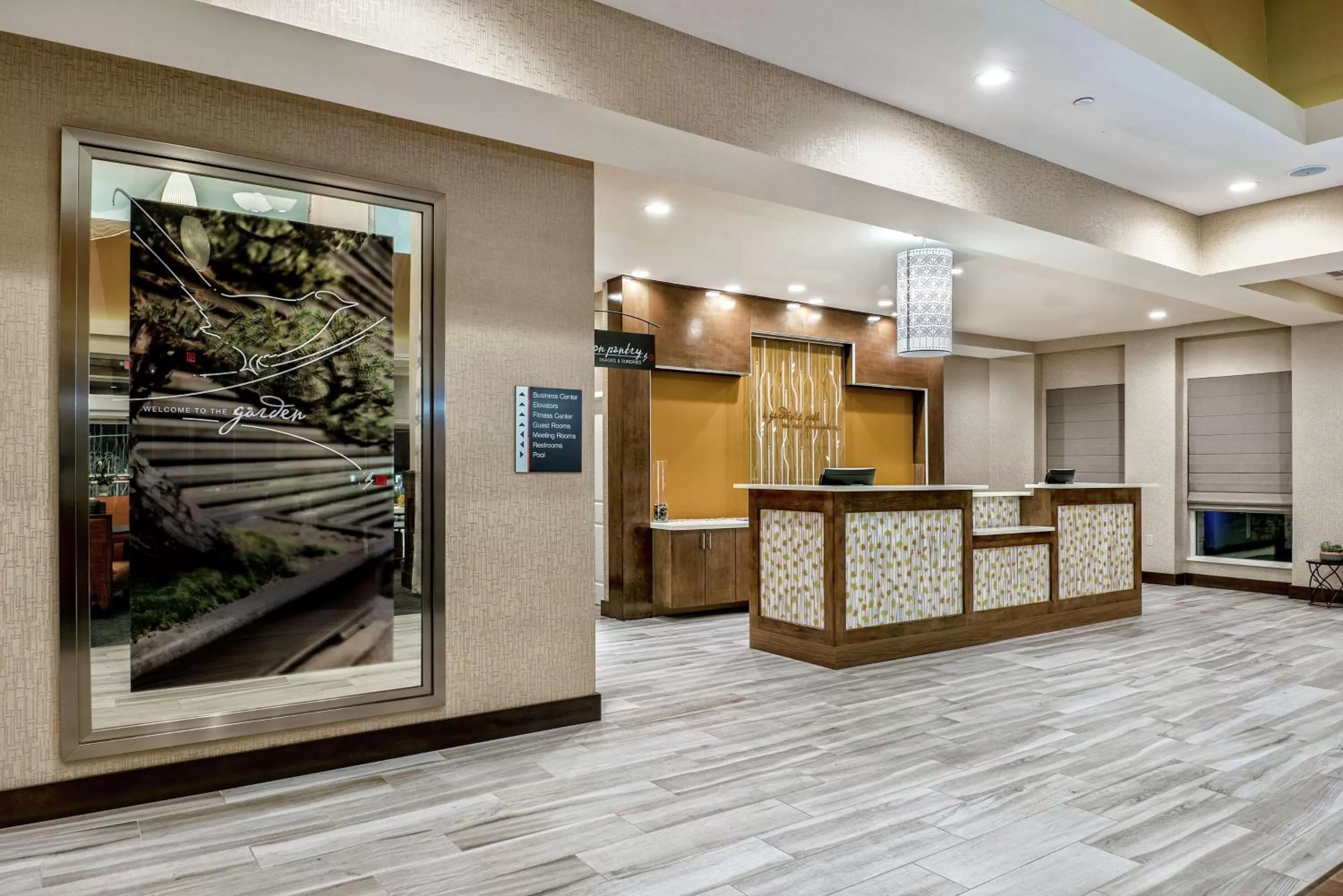 Lobby or reception in Hilton Garden Inn San Marcos