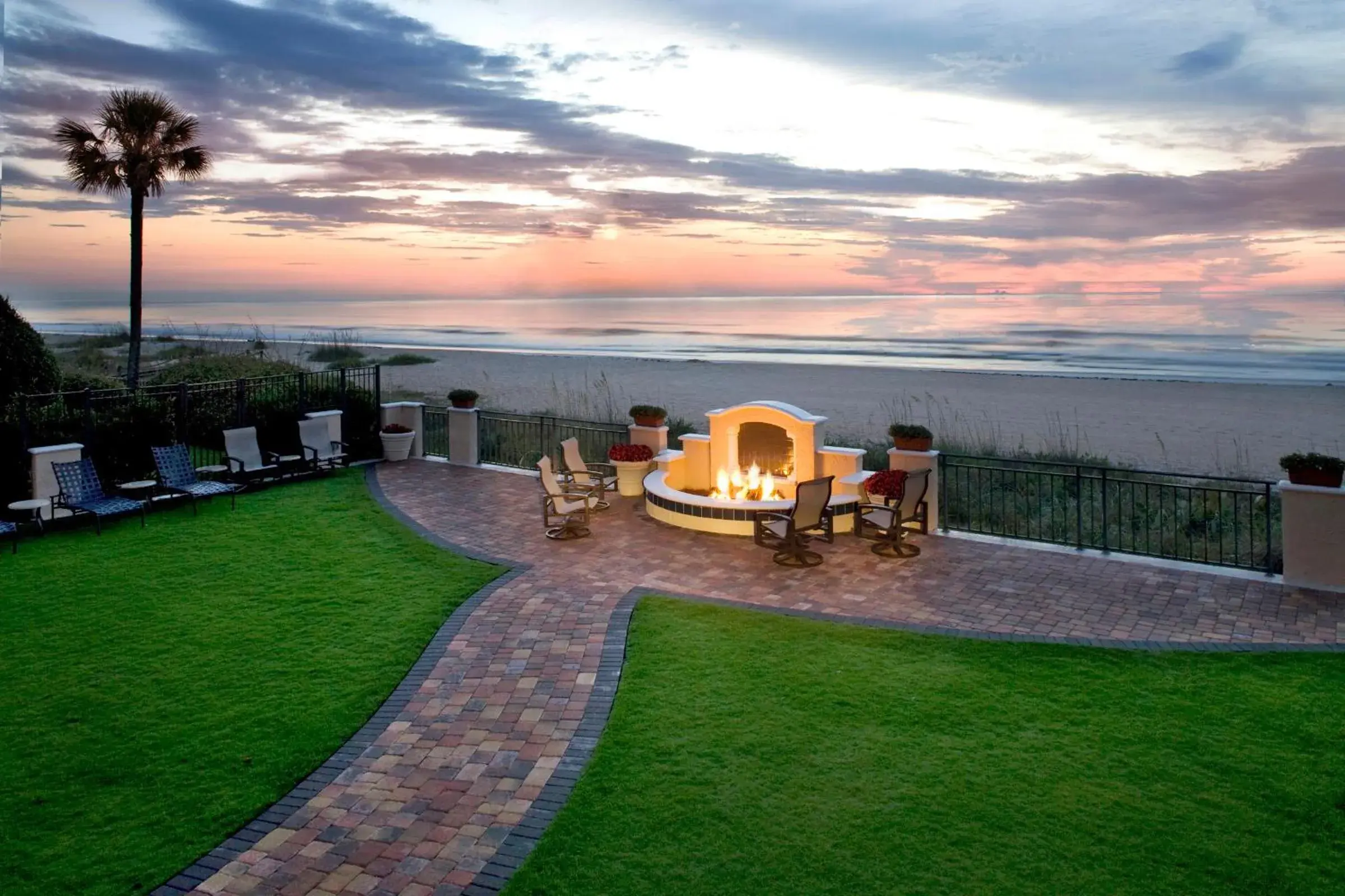 Garden view in The Lodge & Club at Ponte Vedra Beach