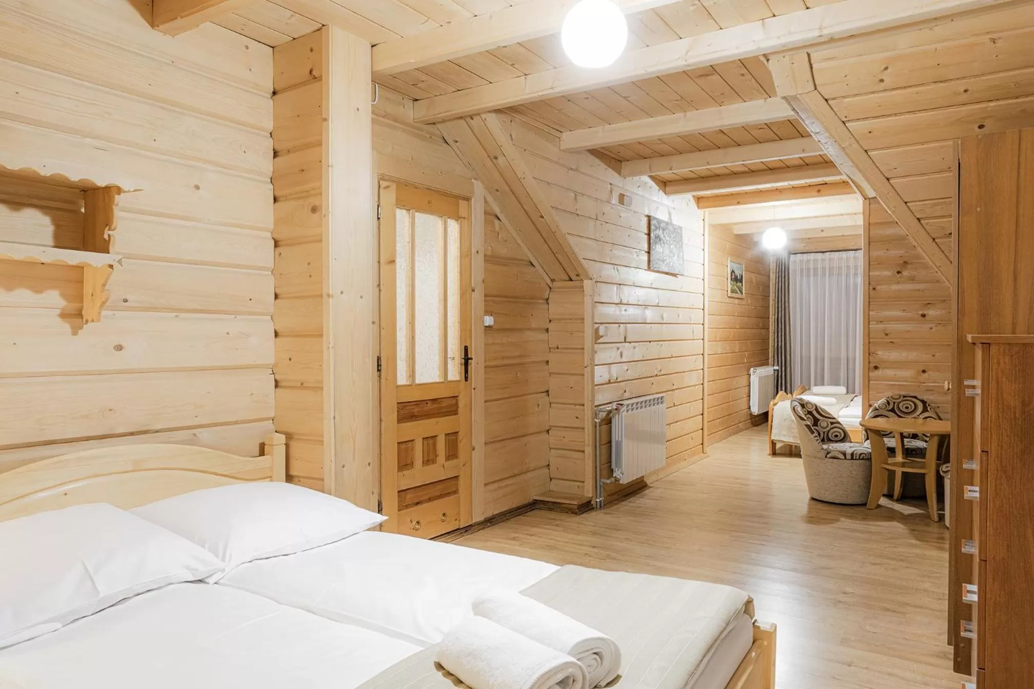 Photo of the whole room, Bed in Chata u Bronka