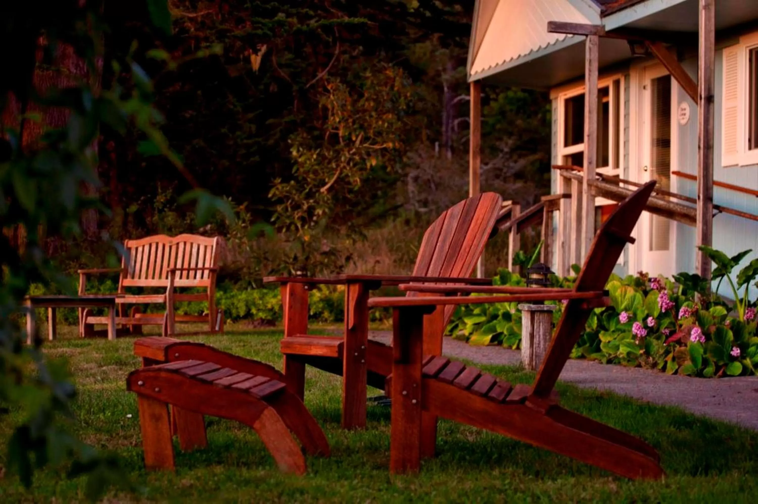 Garden in Inn at Schoolhouse Creek