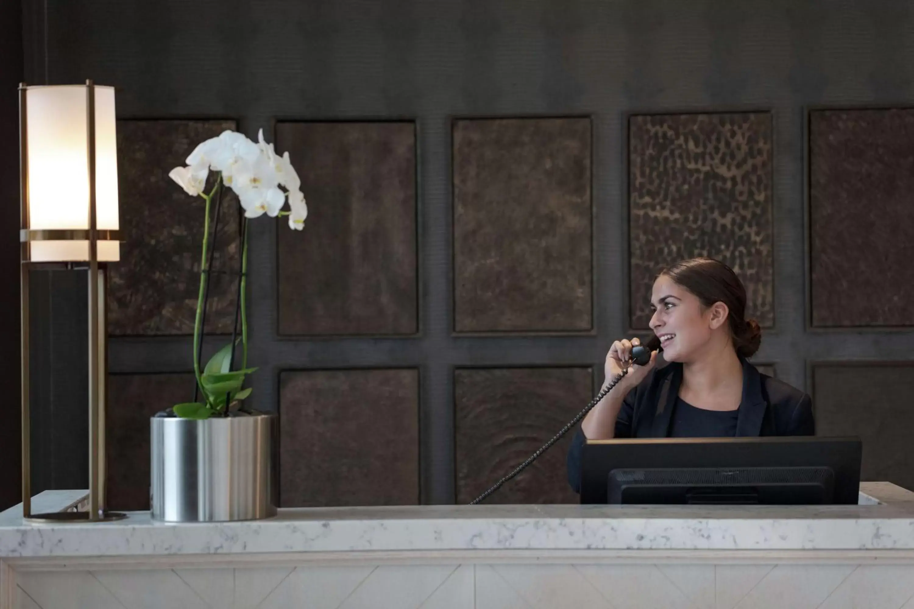 Lobby or reception in Hilton Southampton - Utilita Bowl Lobby or reception in Hilton Southampton - Utilita Bowl