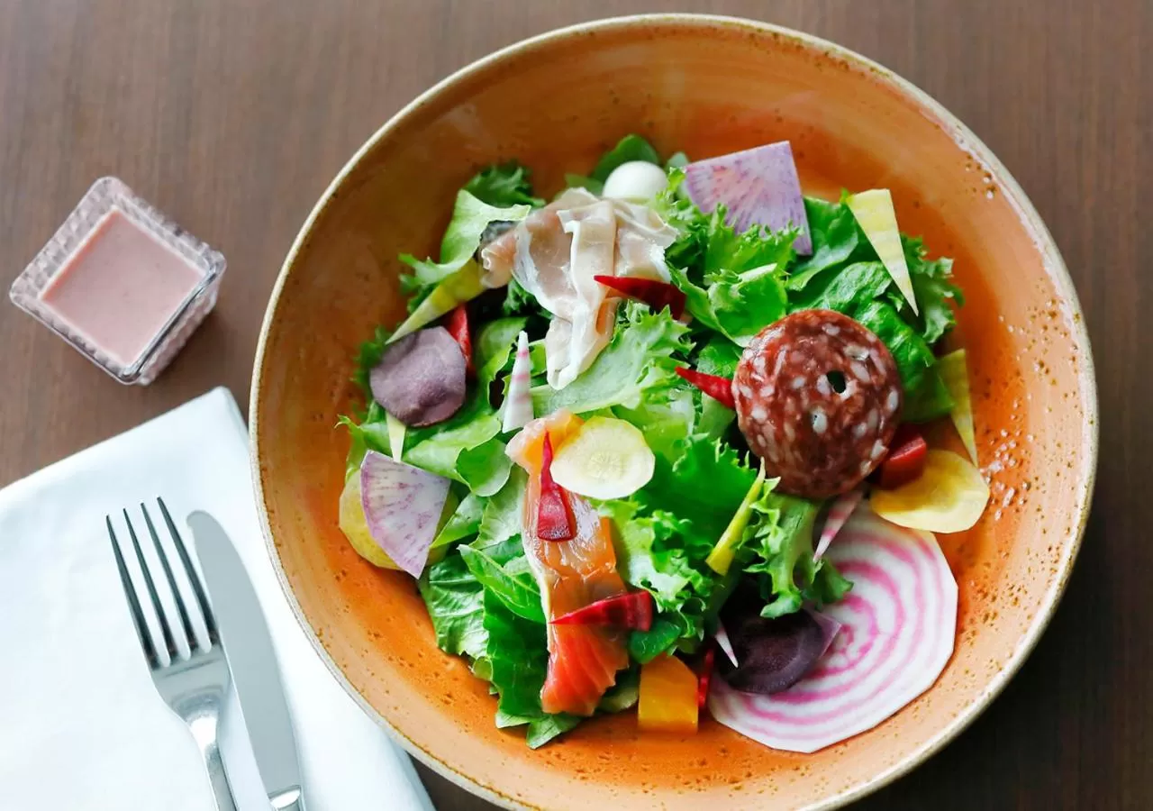 Food close-up in Odakyu Hotel Century Southern Tower