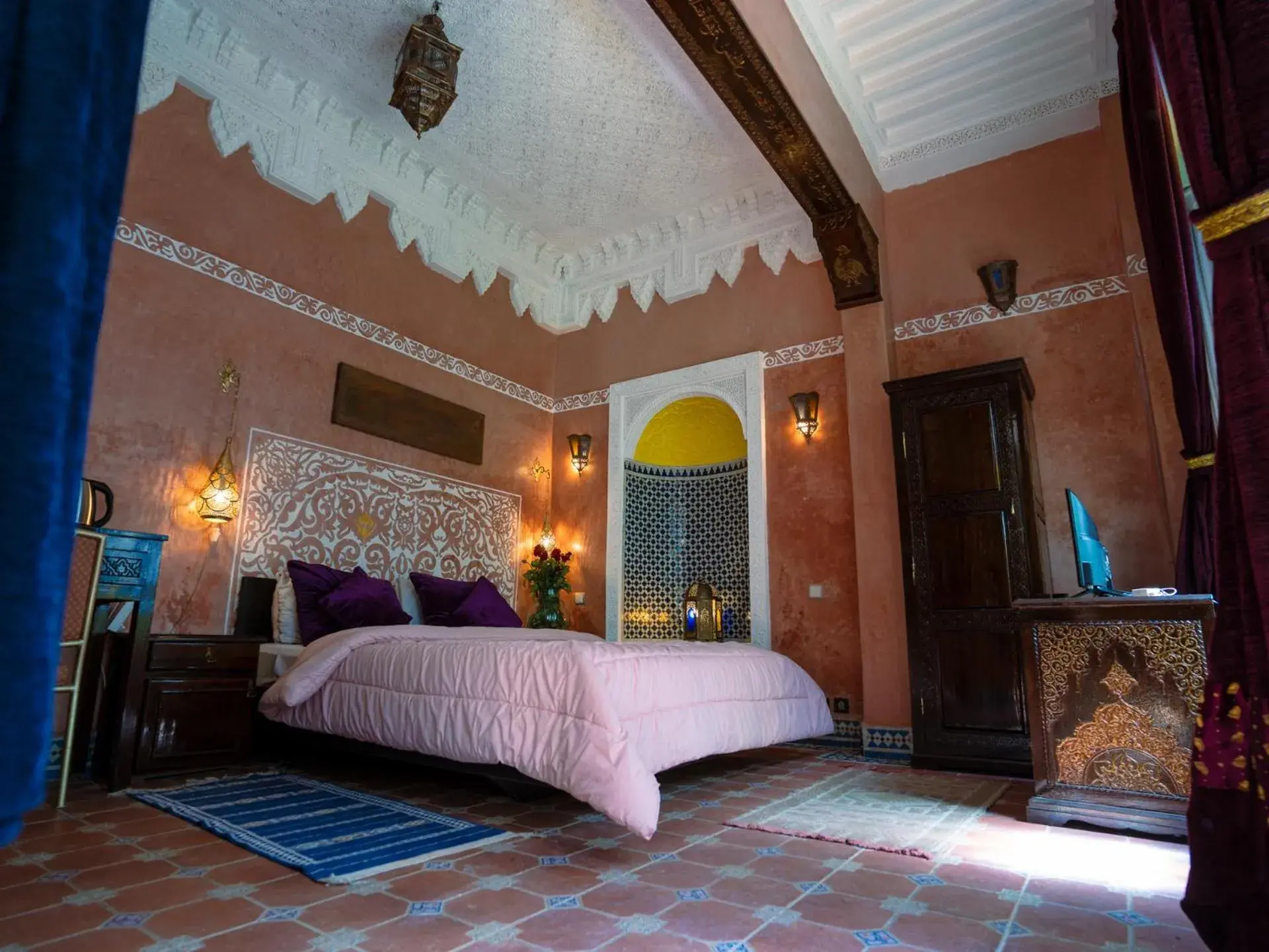 Bedroom, Bed in Riad 58 Blu