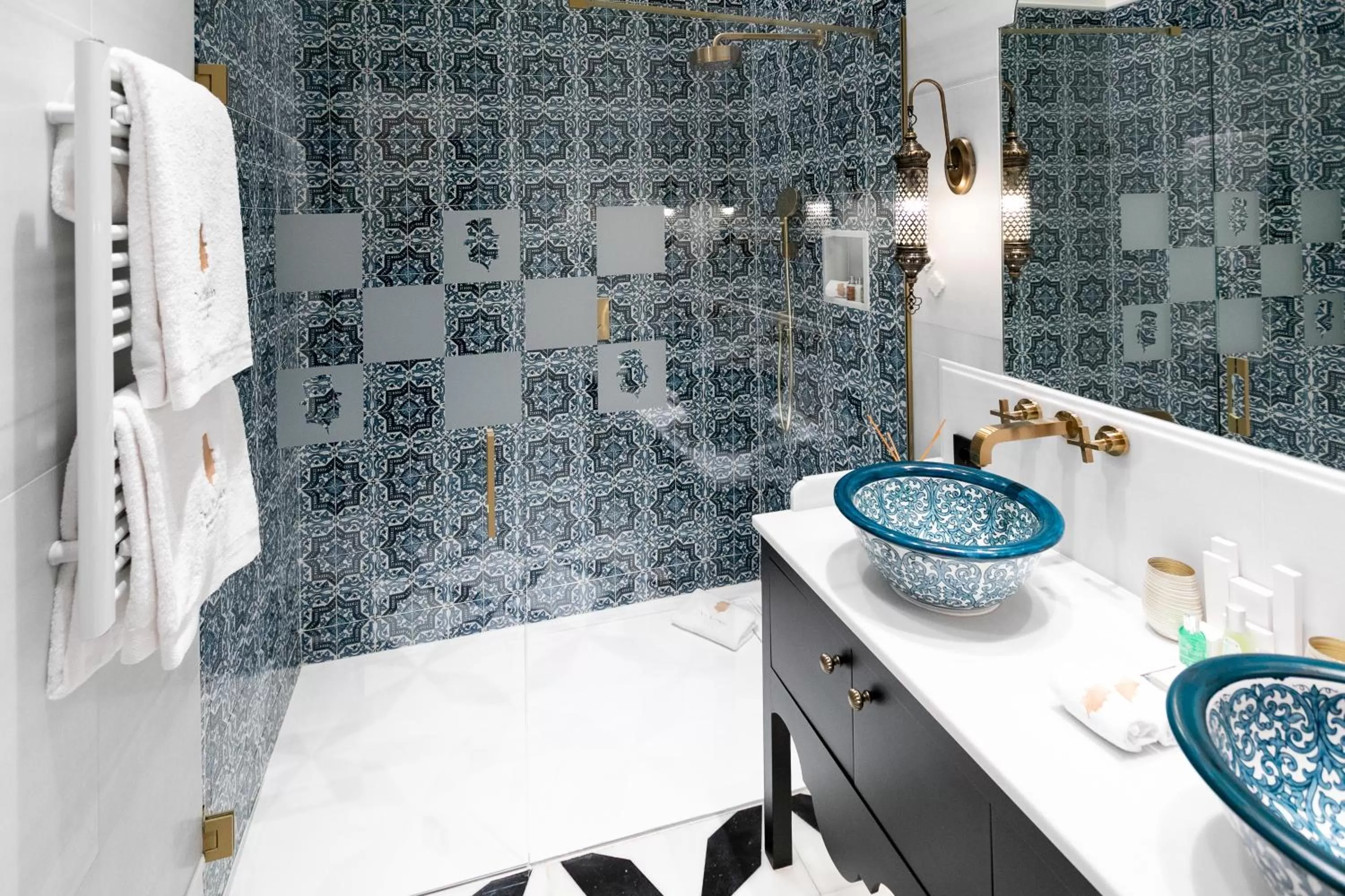 Shower in Hotel Casa Palacio Don Ramón