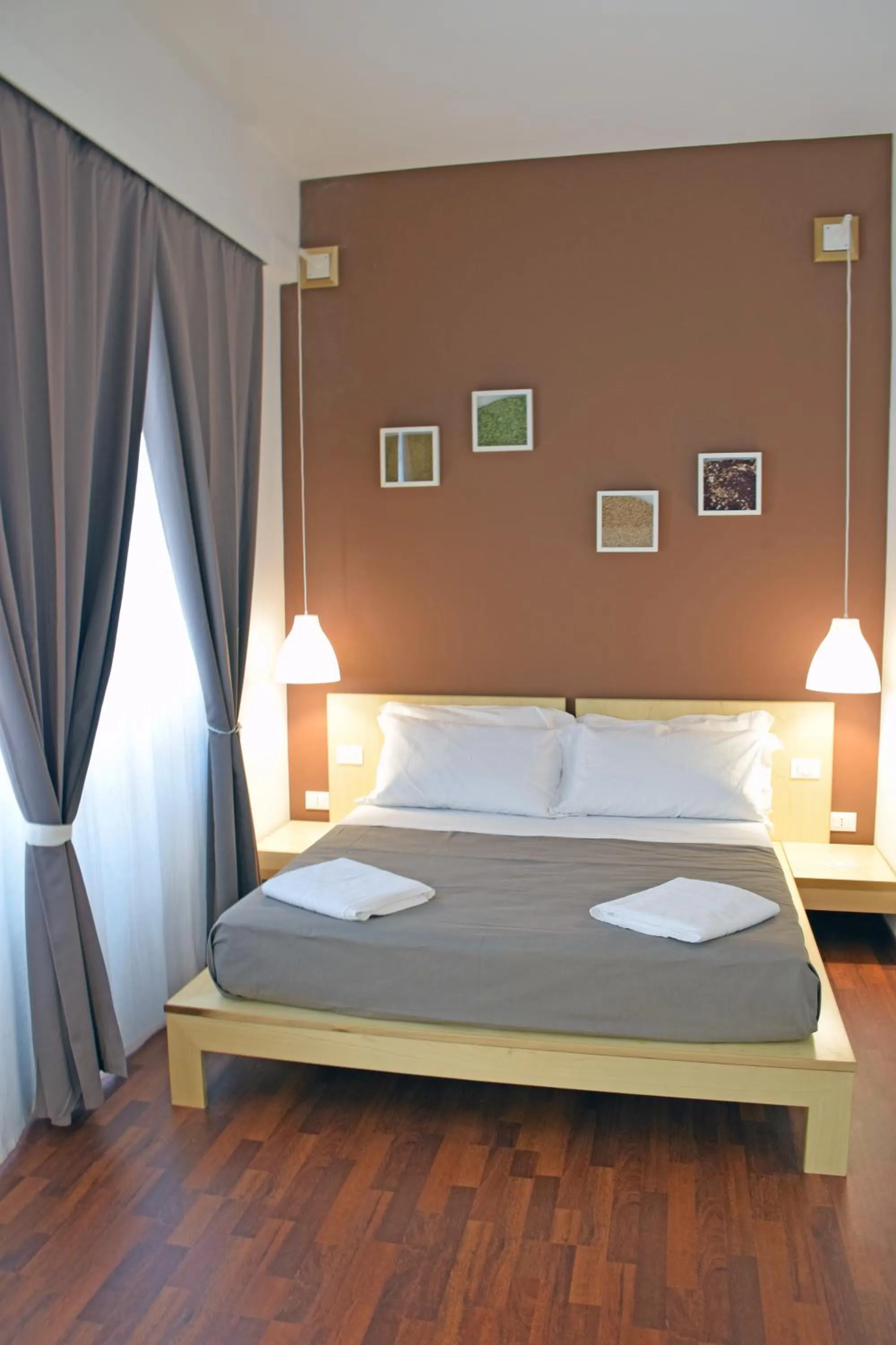 Bed in Bio Hotel Palermo