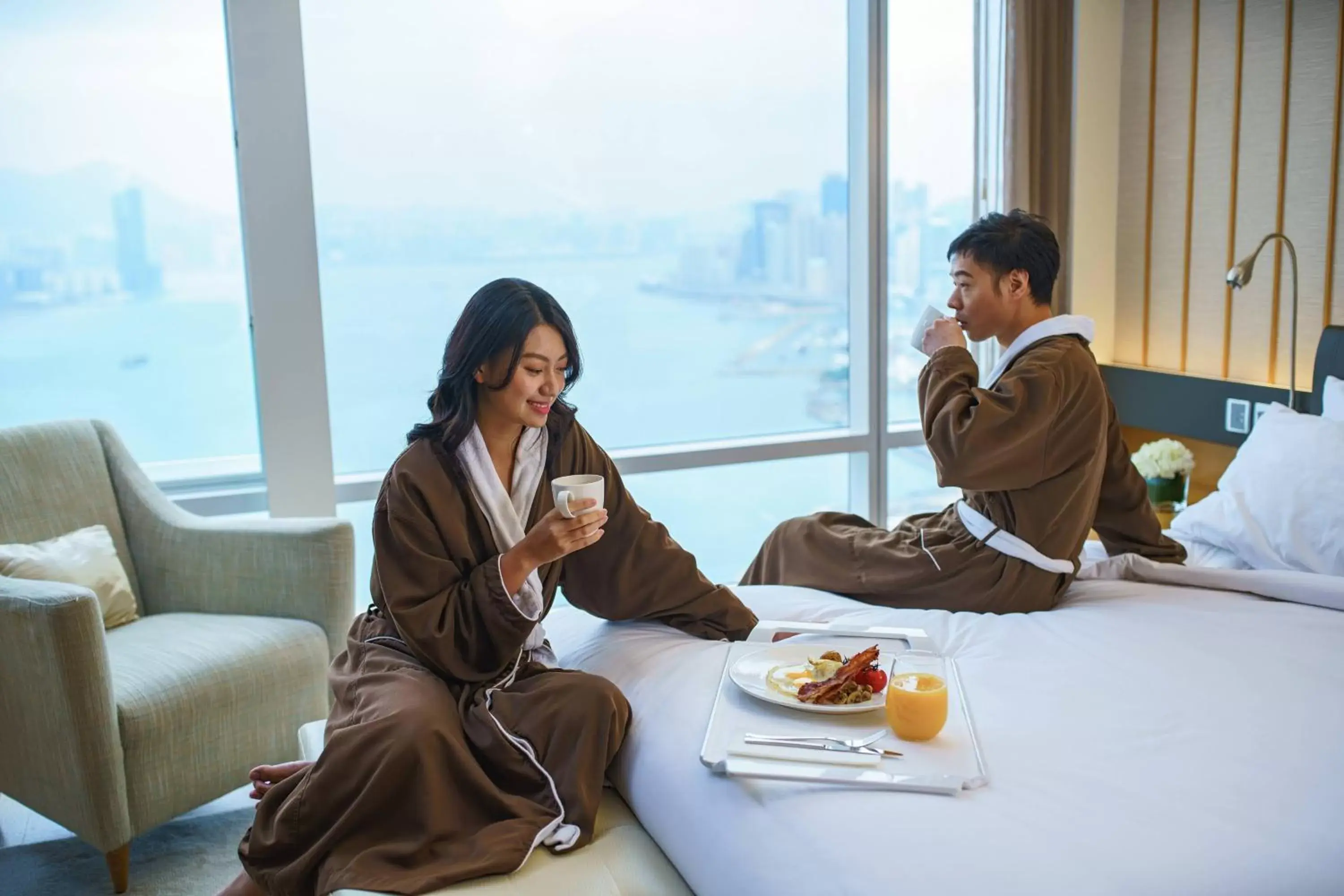 Photo of the whole room in Renaissance Hong Kong Harbour View Hotel