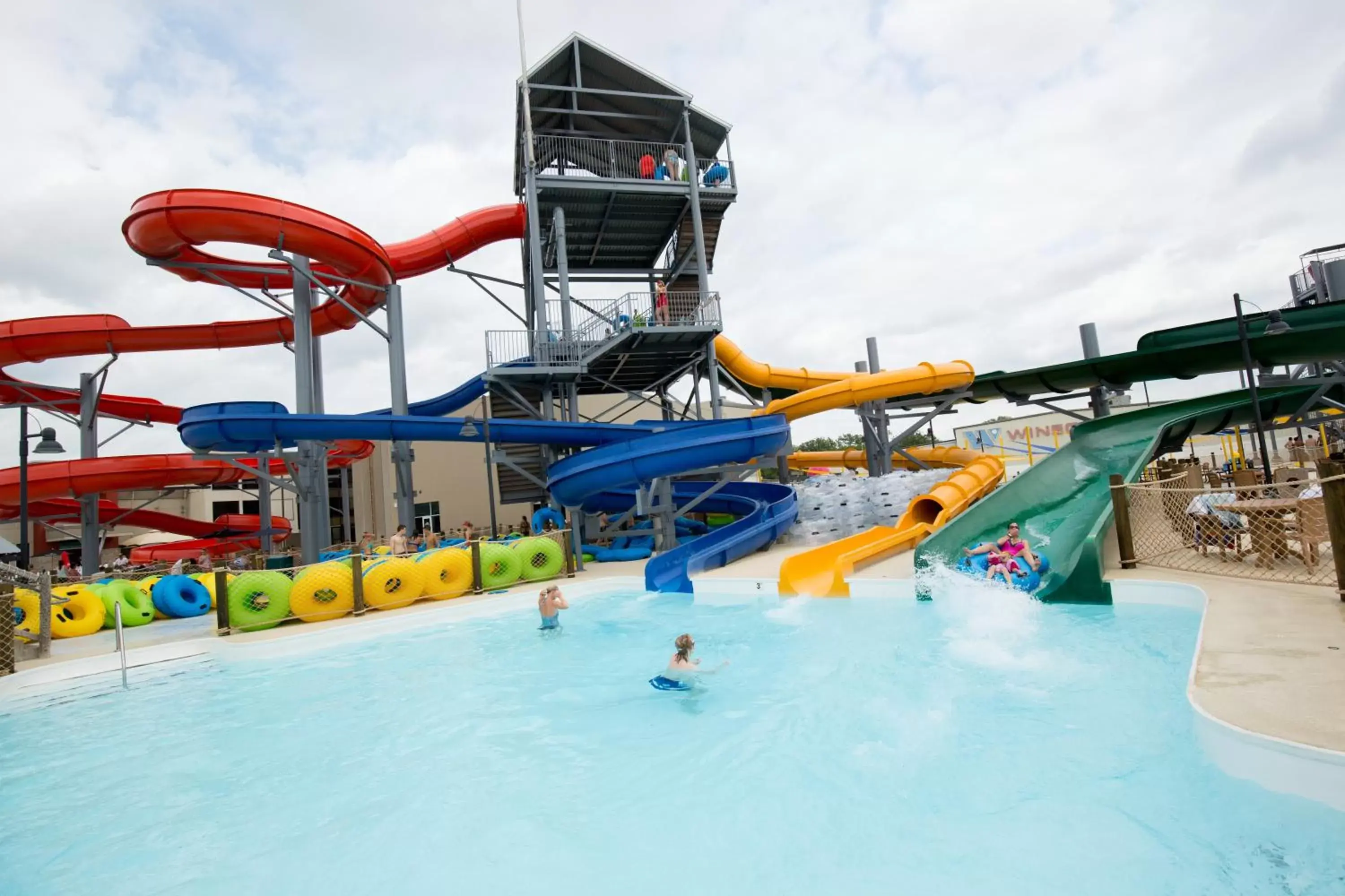 Aqua park, Water Park in Fun City Resort Hotel