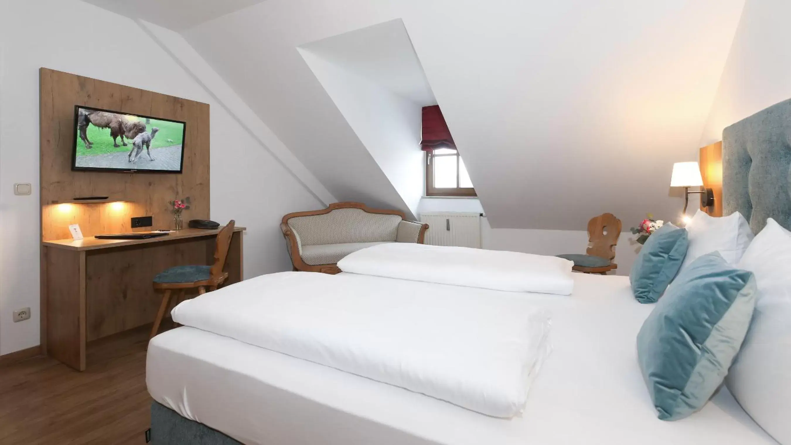 TV and multimedia, Bed in Hotel Obermaier