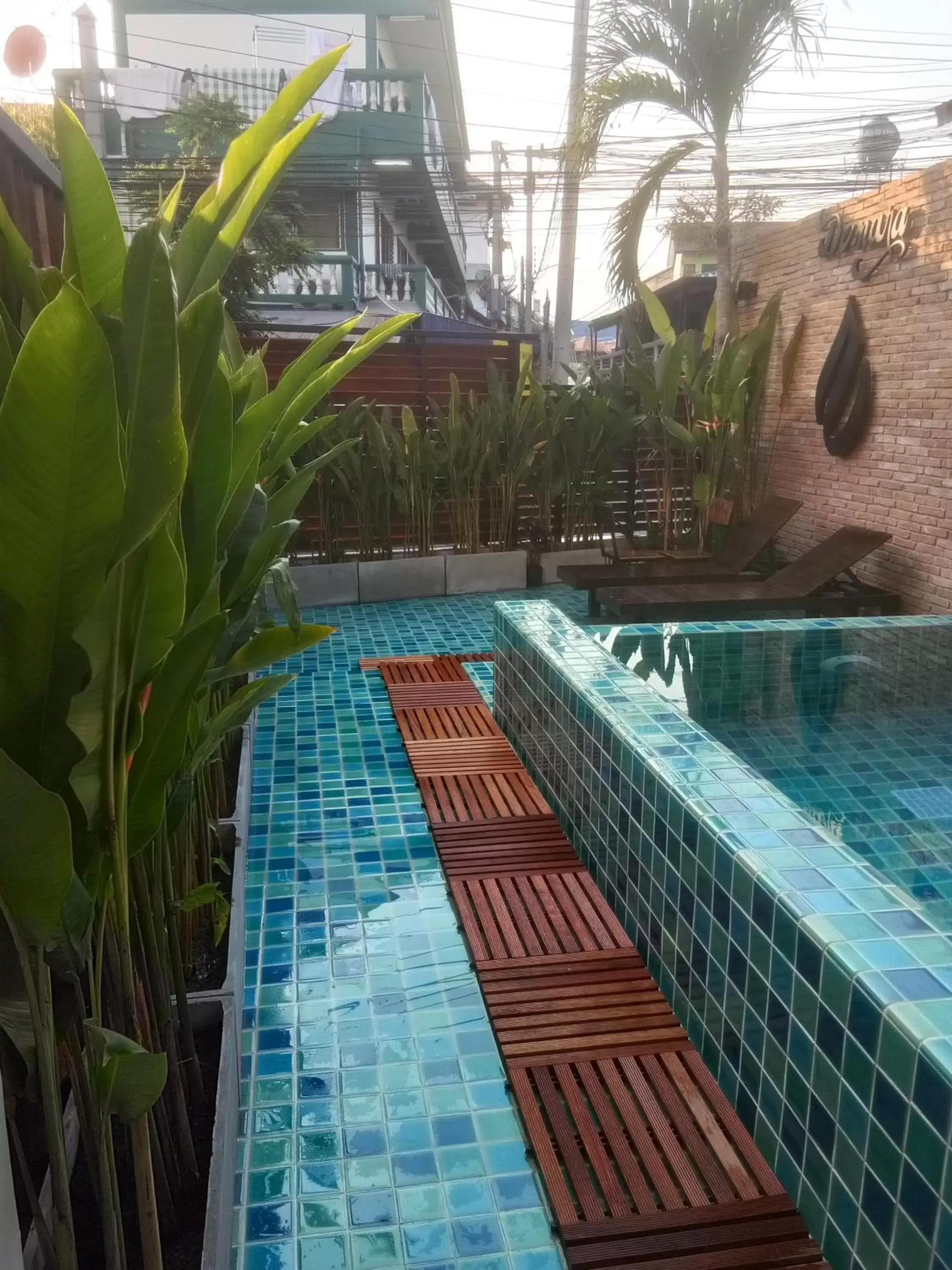 Swimming pool in Hotel De Nara-SHA Extra Plus