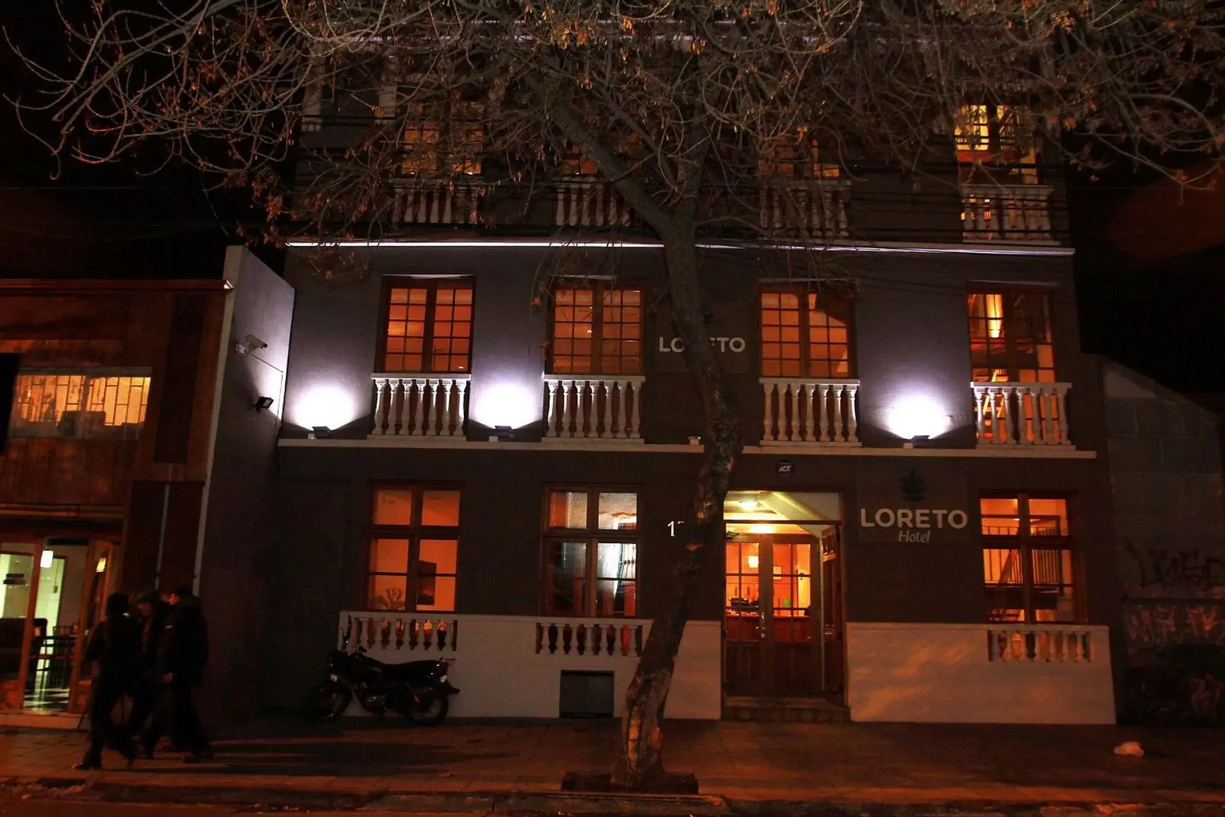 Facade/entrance, Property Building in Hotel Loreto