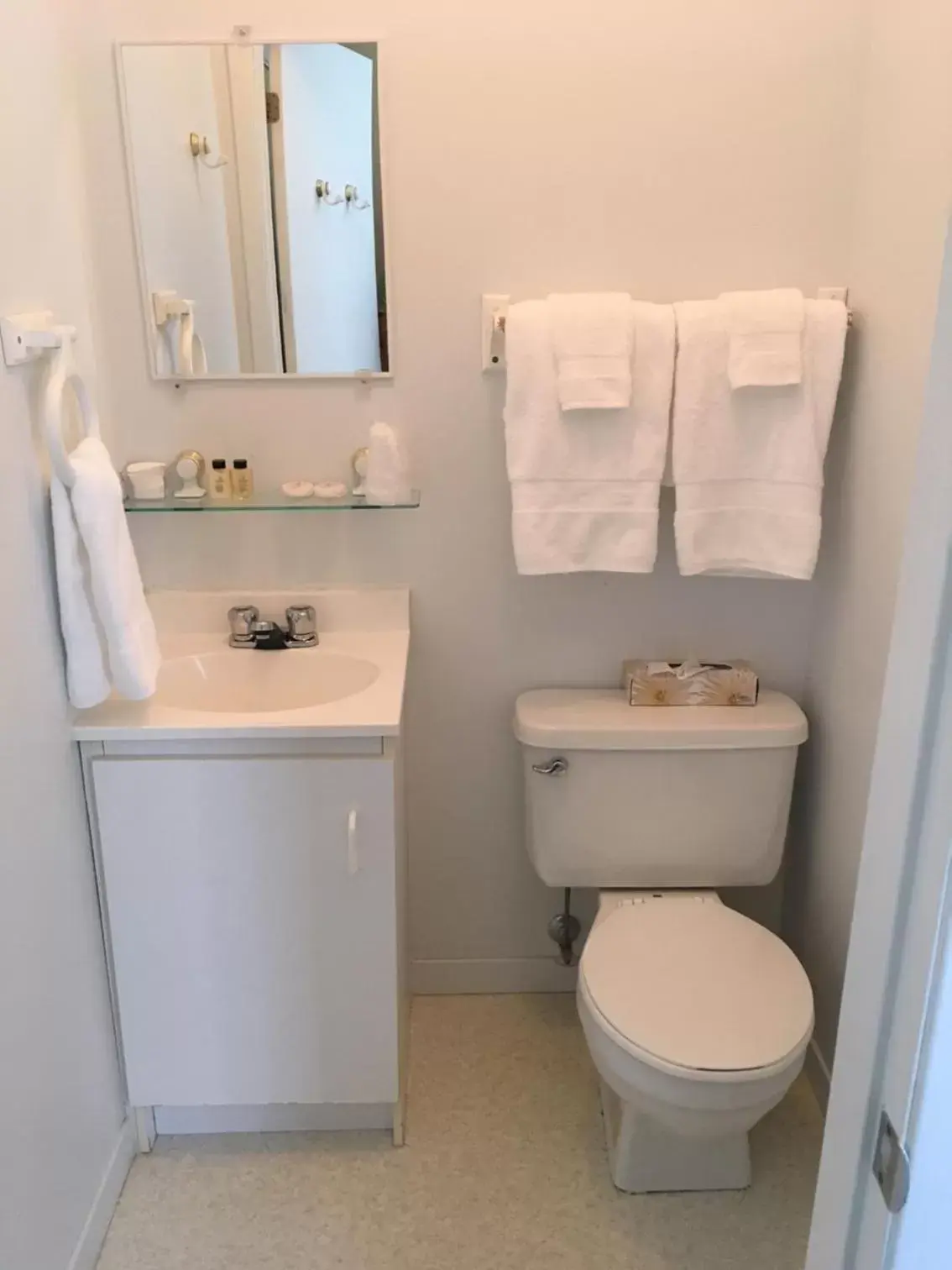 Bathroom in Auberge Valcartier