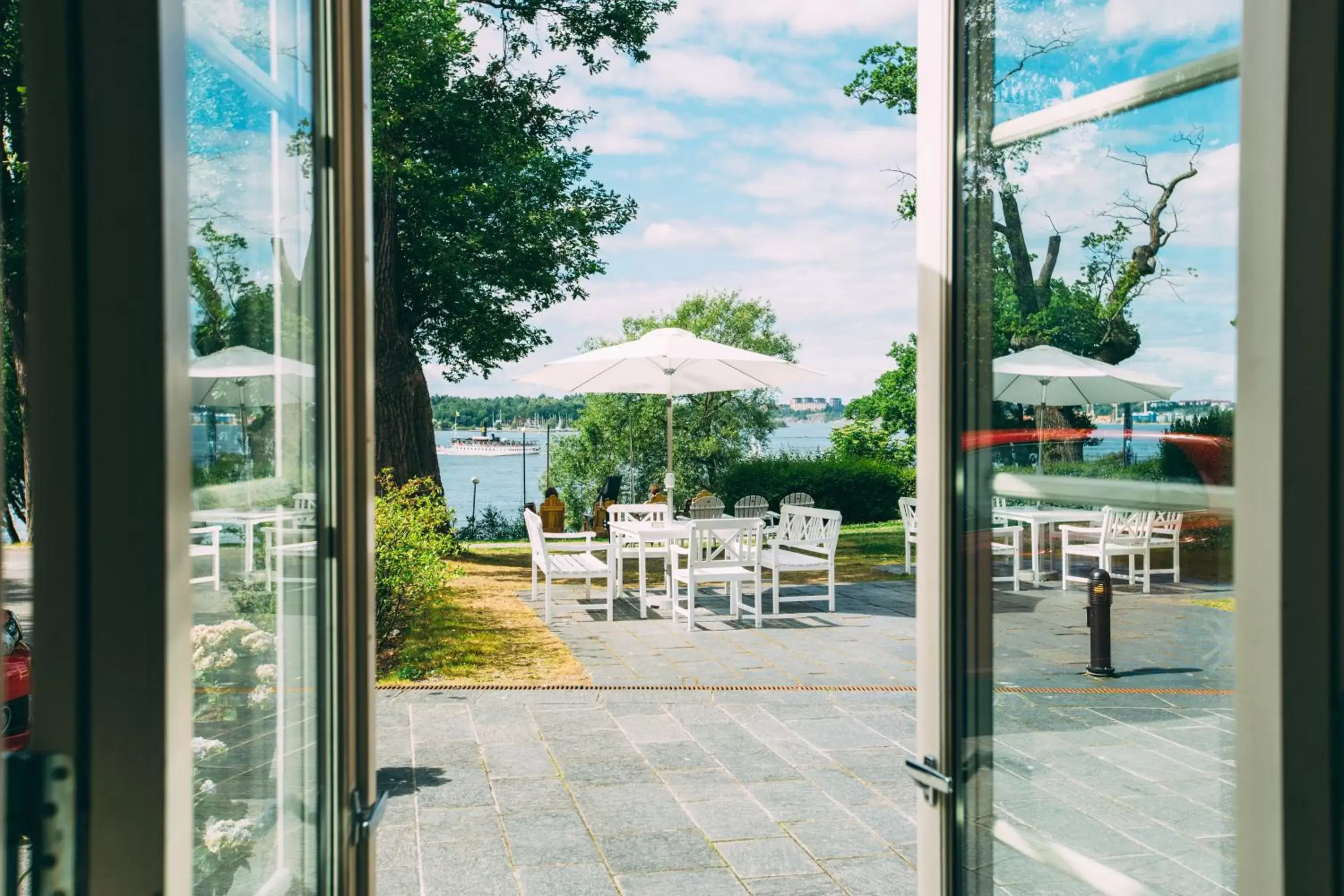 Patio in Hotel J, Stockholm, a Member of Design Hotels