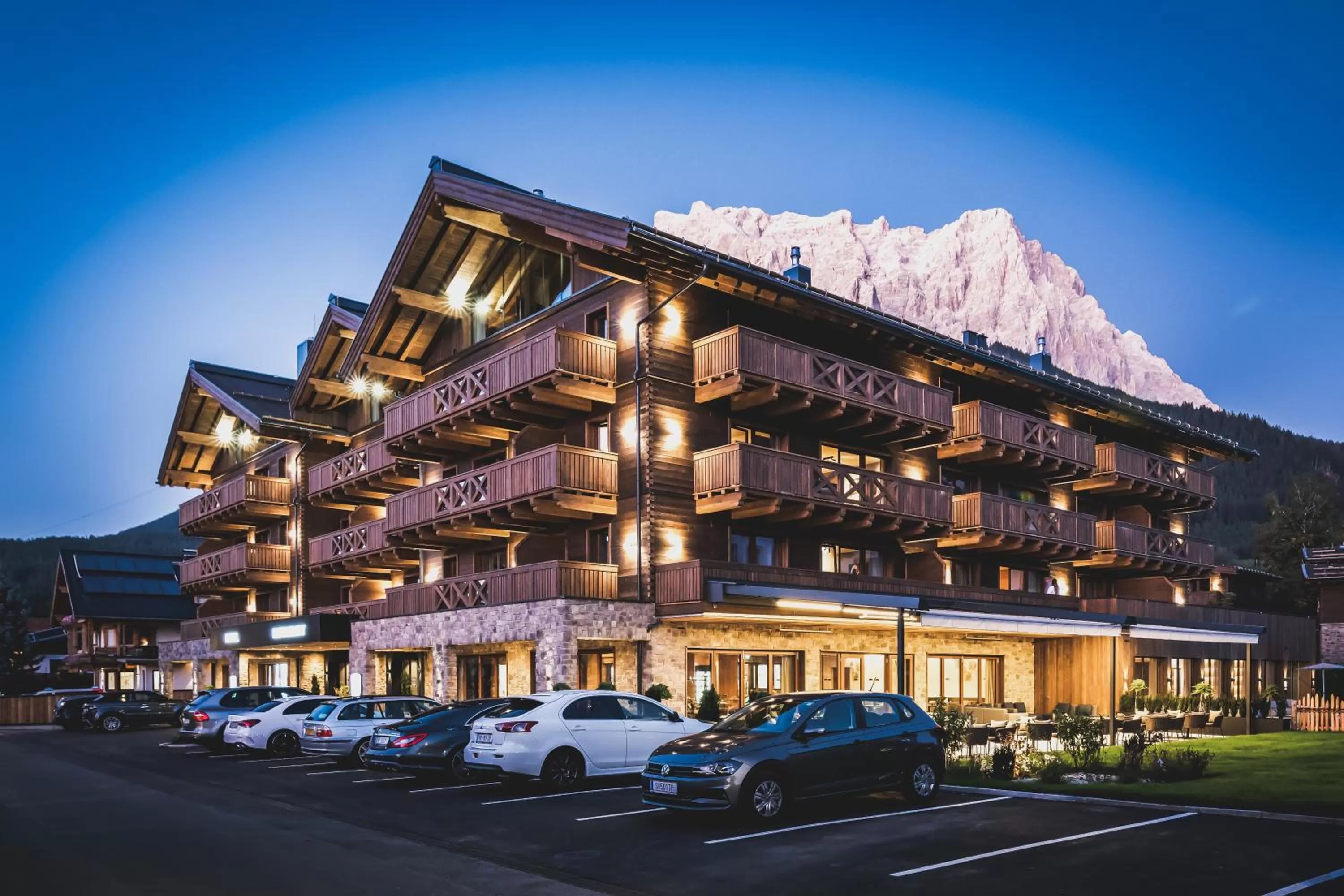 Property Building in PURE Resort Ehrwald