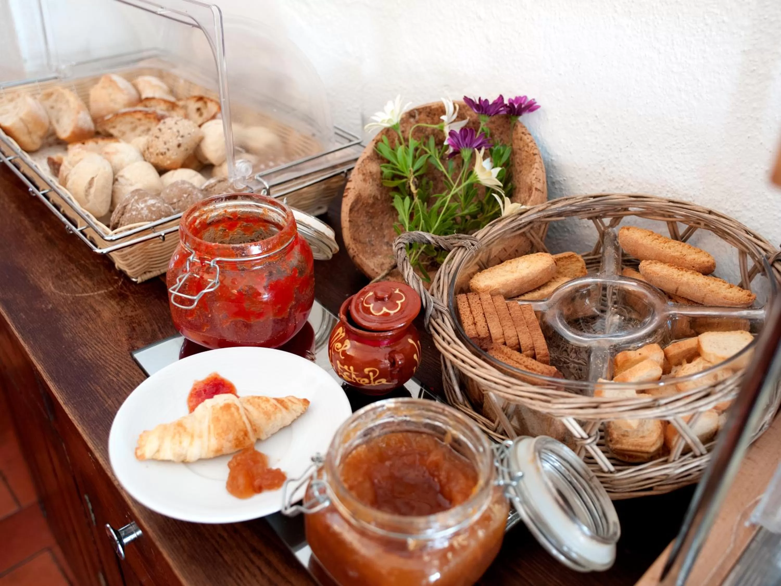 Food close-up in Dom Dinis Marvão