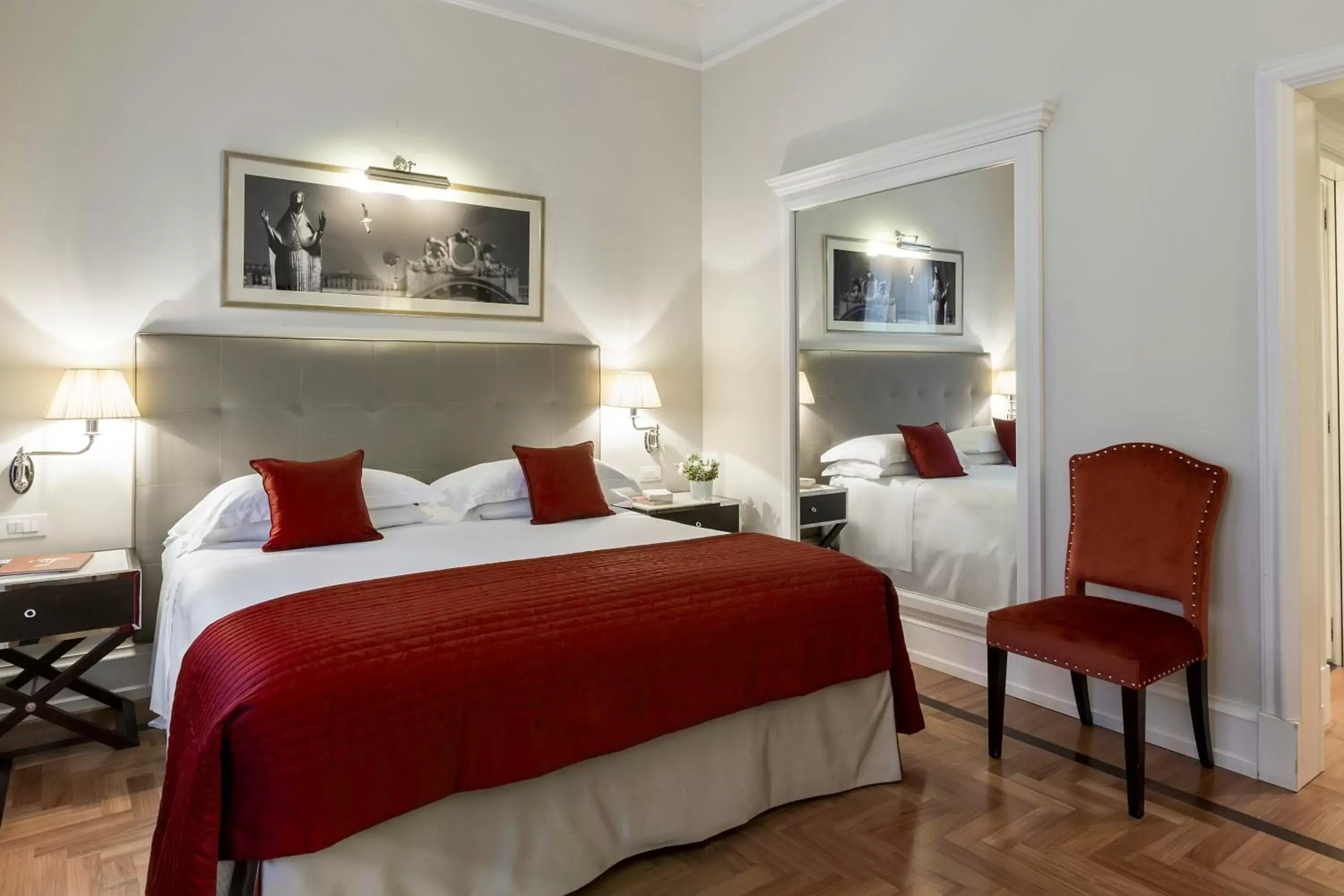 Photo of the whole room, Bed in Savoia Excelsior Palace Trieste - Starhotels Collezione