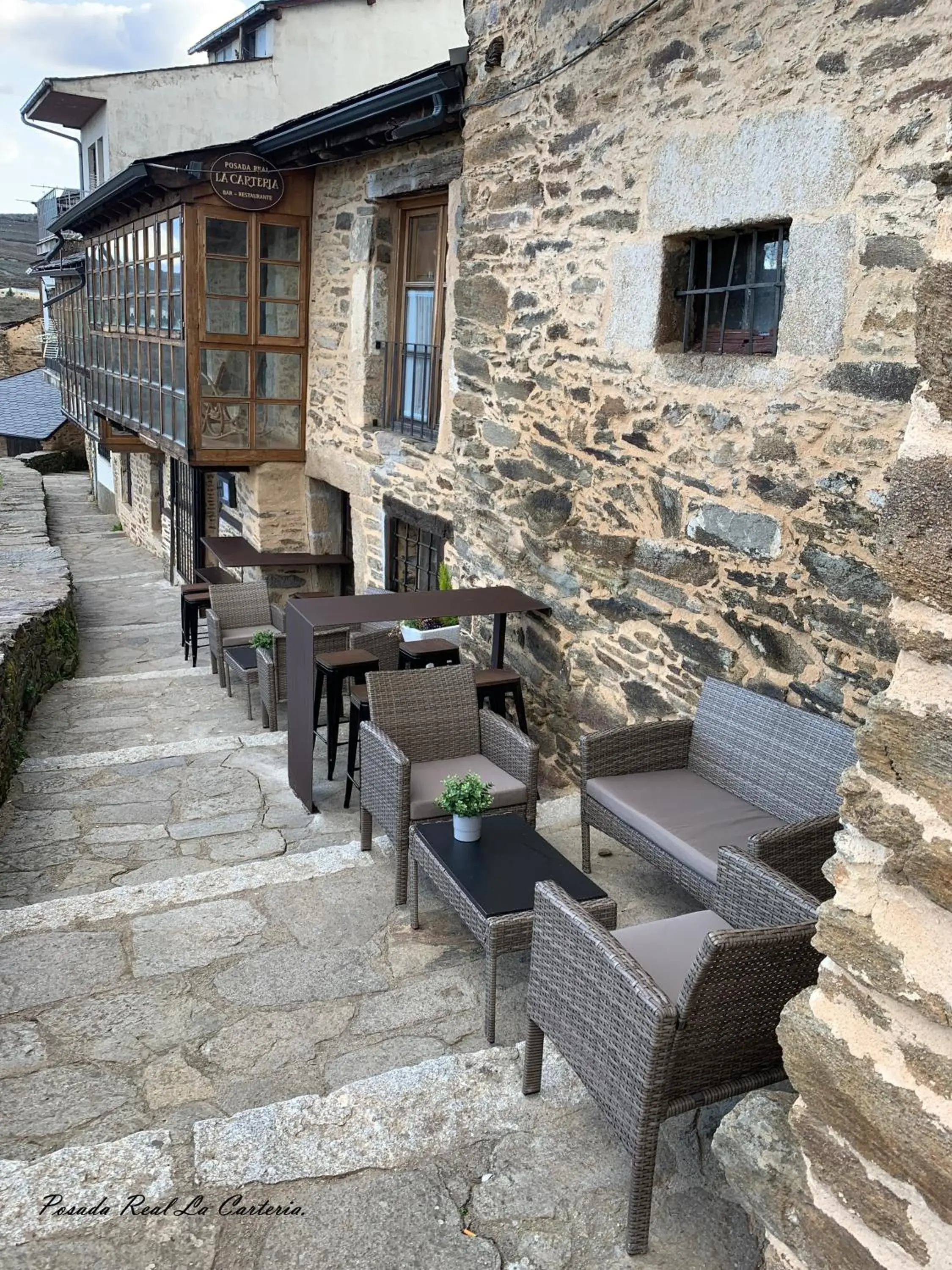 Balcony/Terrace in Posada Real La Carteria