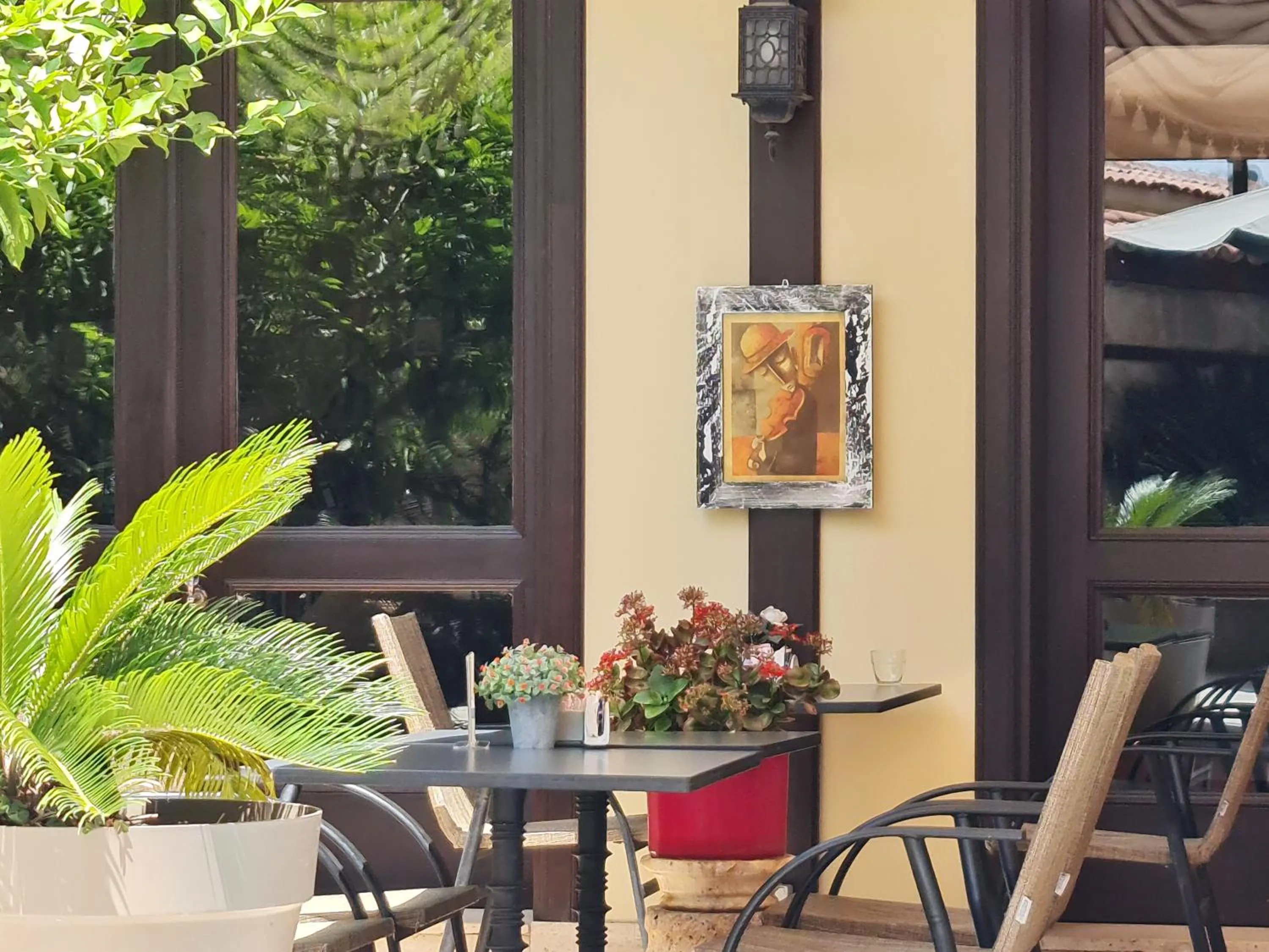 Patio in Eski Masal Hotel - Special Class