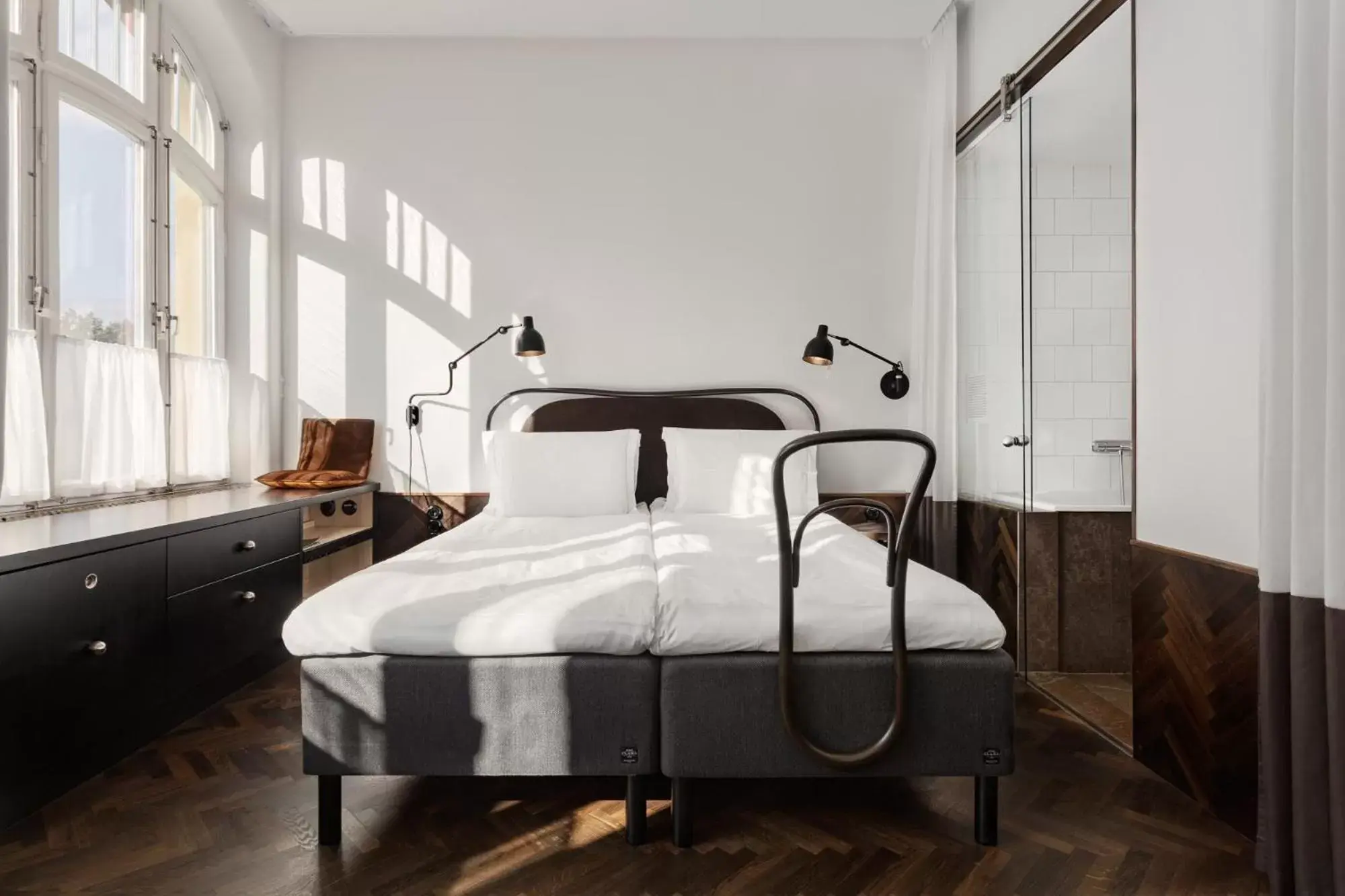 Bedroom, Bed in Miss Clara by Nobis, Stockholm, a Member of Design Hotels™