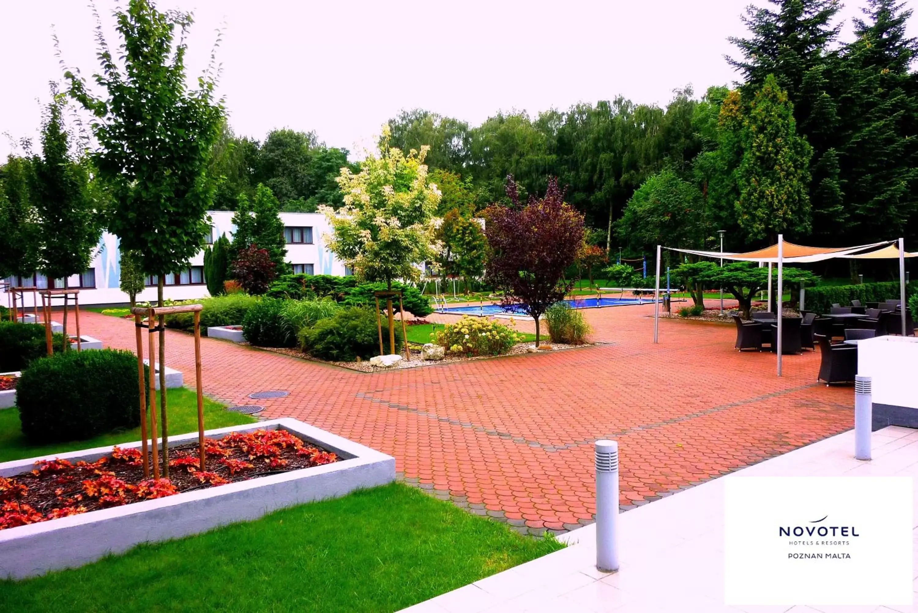 Garden in Novotel Poznań Malta