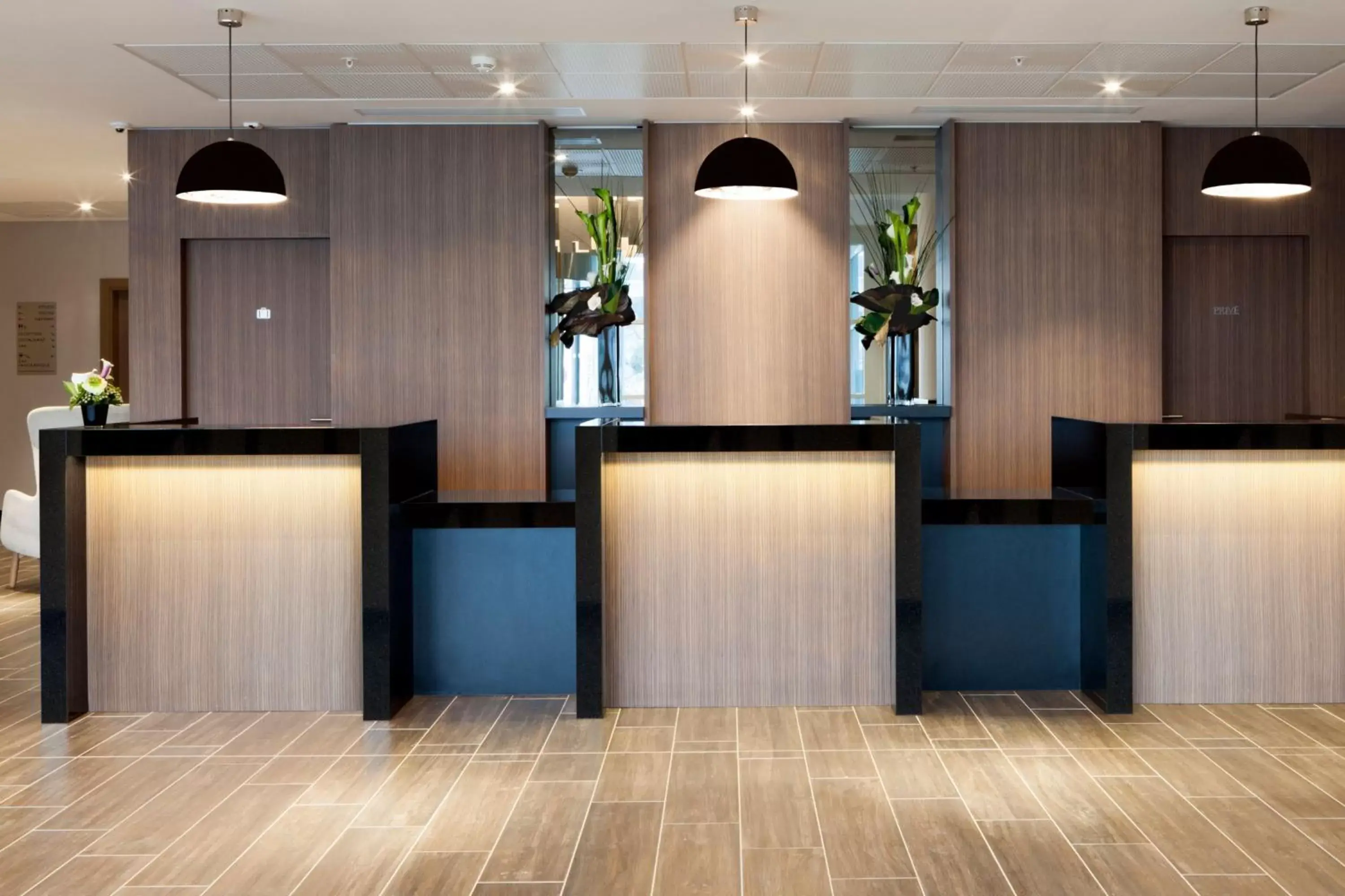 Property building, Lobby/Reception in AC Hotel by Marriott Paris Le Bourget Airport