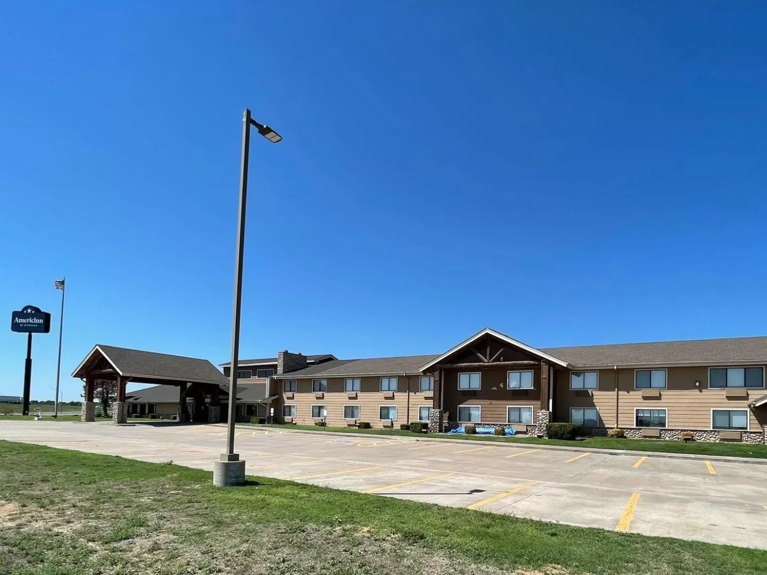 Property building in AmericInn by Wyndham Sayre