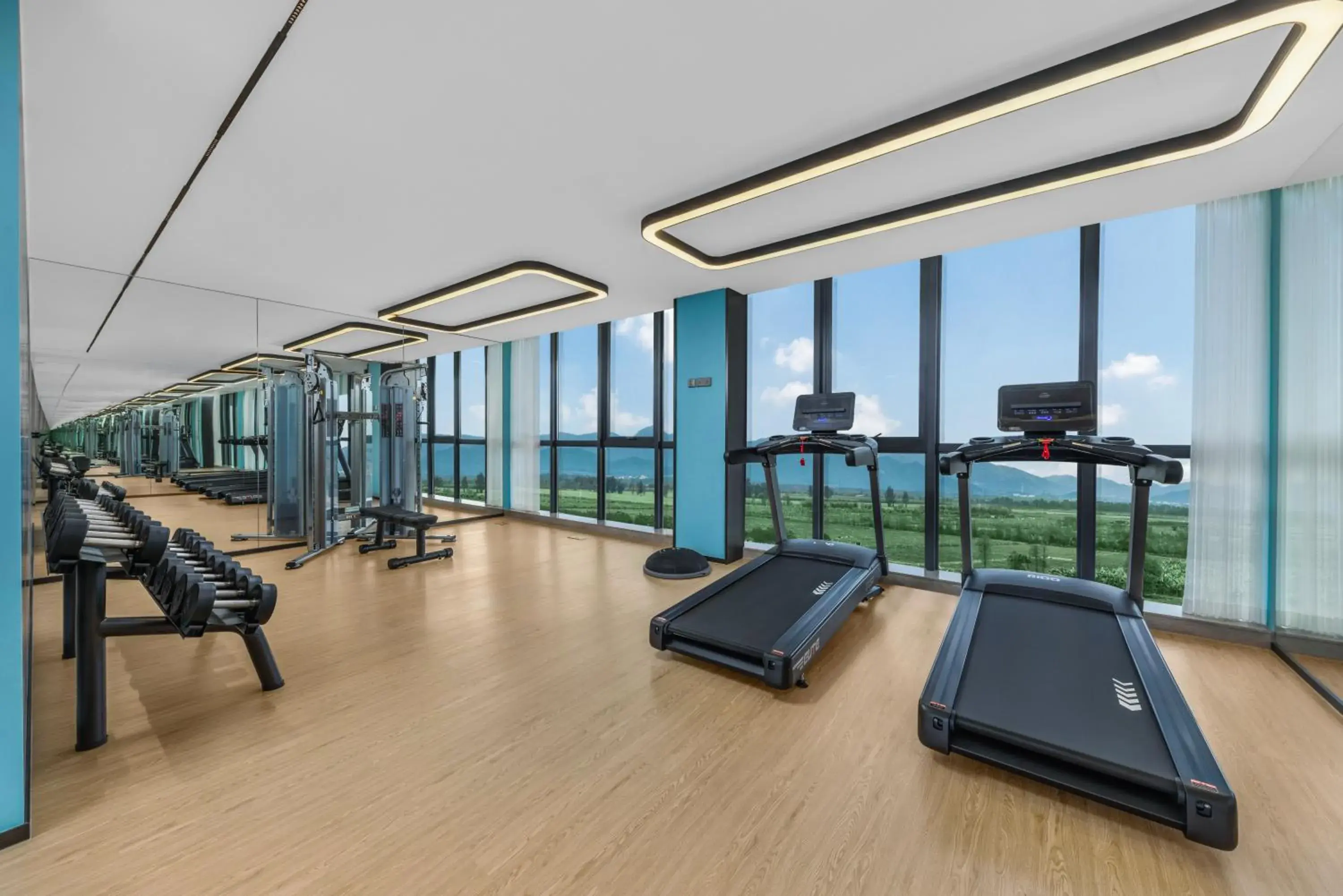 Fitness centre/facilities, Fitness Center/Facilities in Holiday Inn Express Jiangmen Yinhu Bay, an IHG Hotel