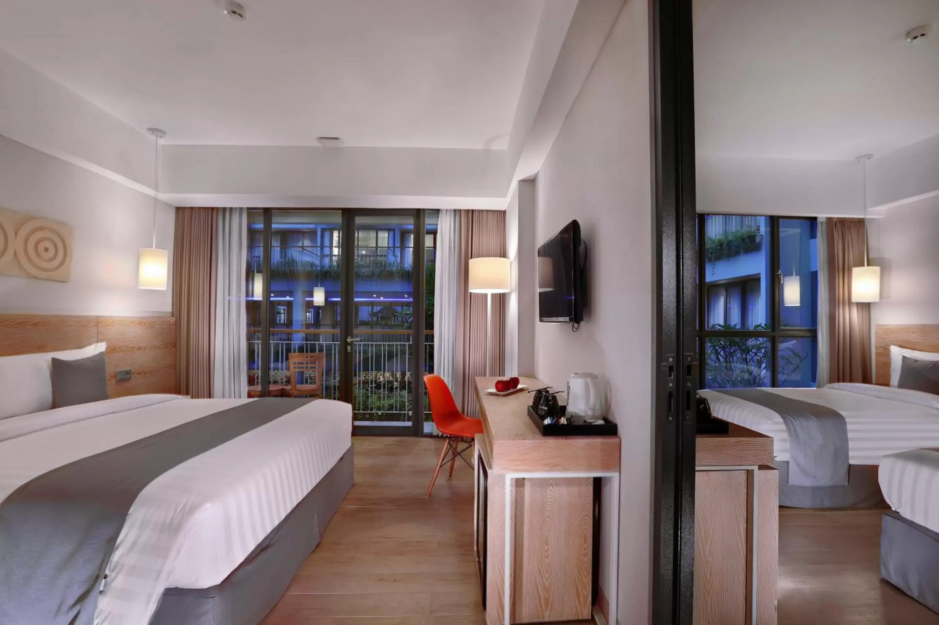 Bedroom in Hotel Neo Kuta, Legian by ASTON