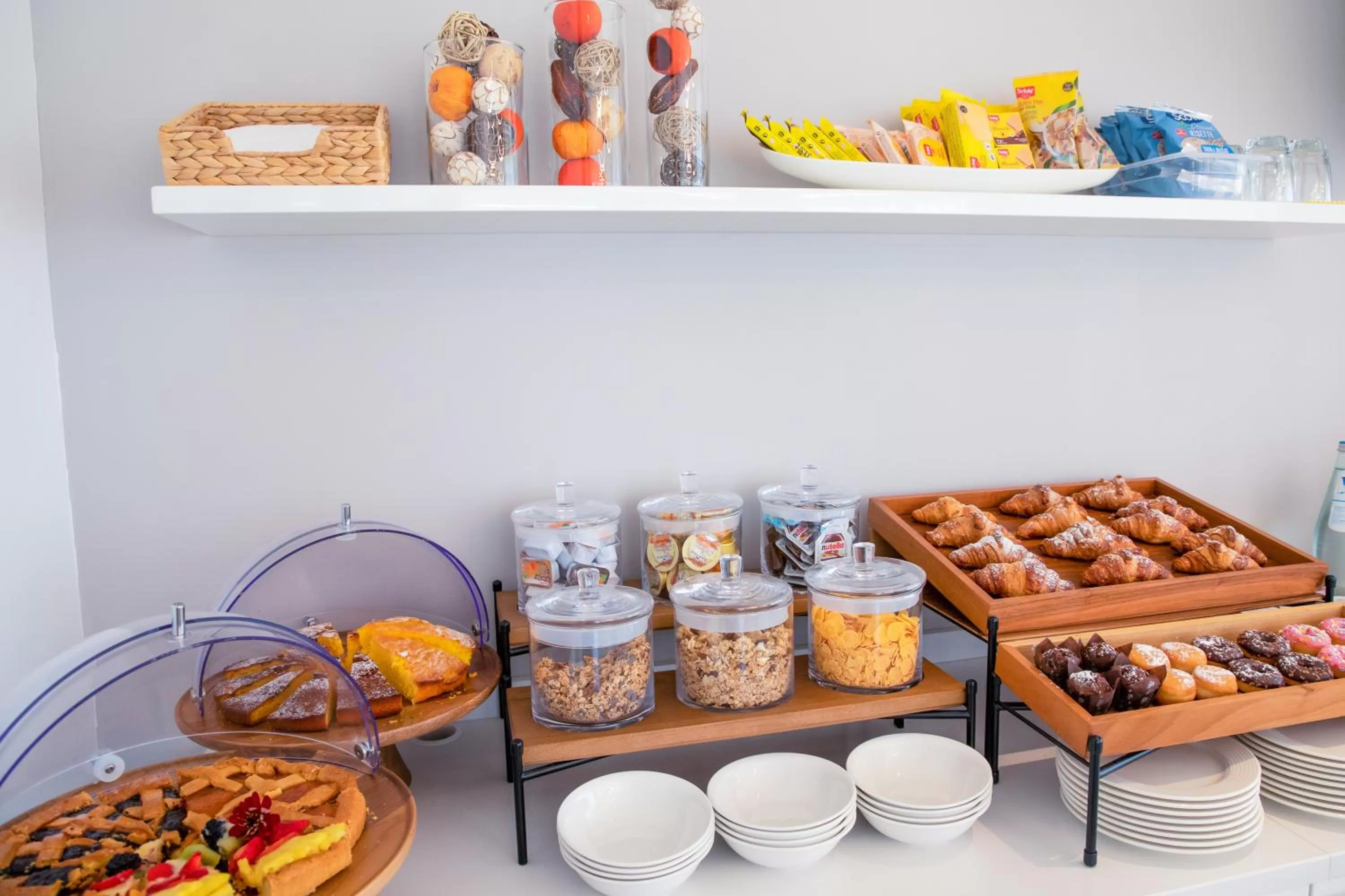 Continental breakfast in Hotel Baby