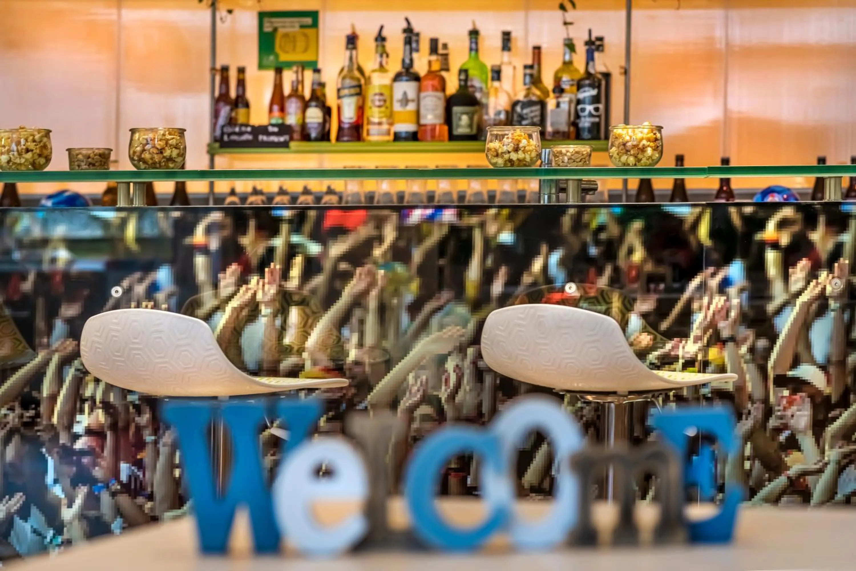 Lounge or bar in ibis Styles Strasbourg Stade de la Meinau