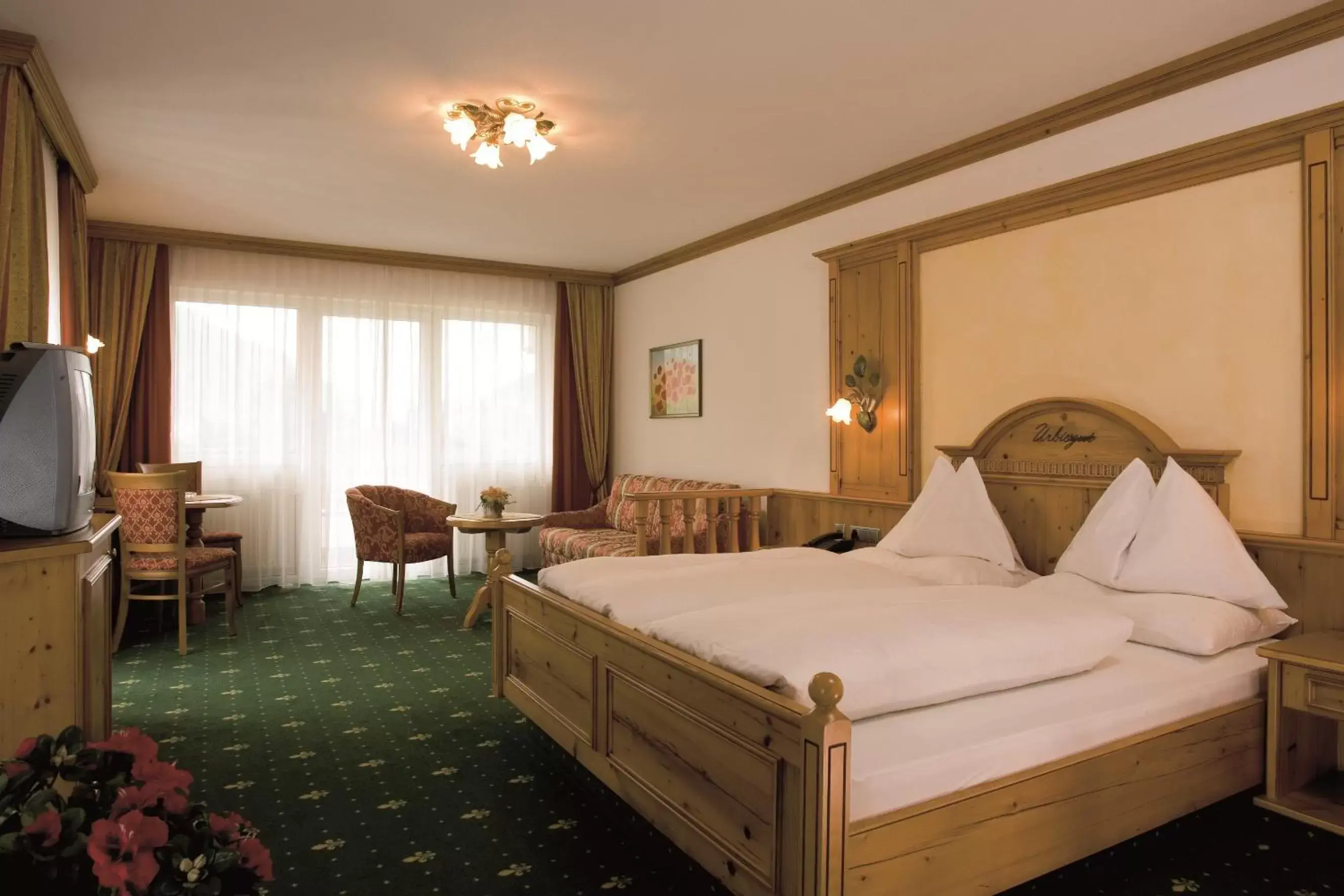 Bed in Hotel Das Urbisgut
