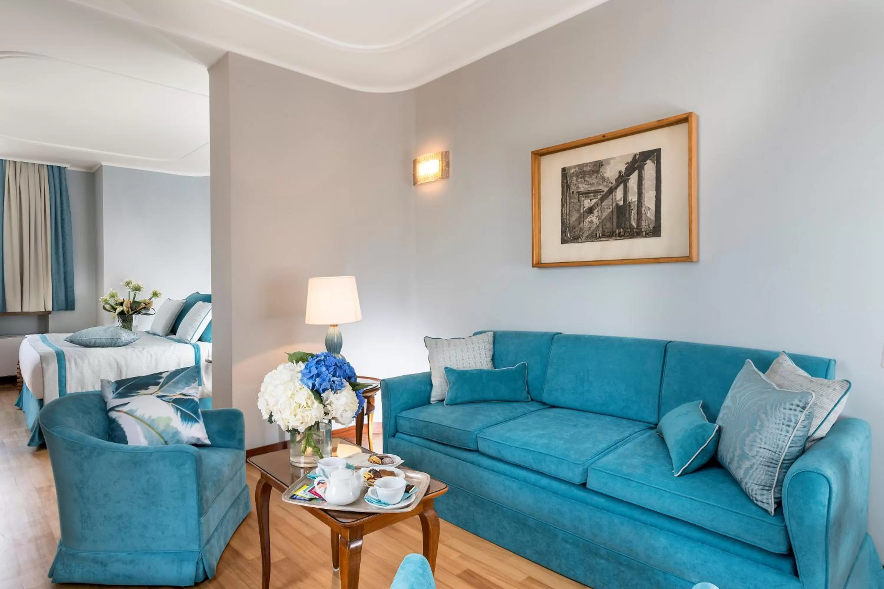 Living room in Bettoja Hotel Mediterraneo