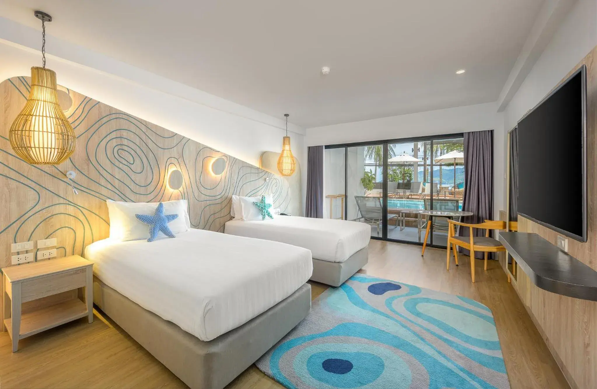 Bedroom, Bed in LIV Hotel Phuket Patong Beachfront Bedroom, Bed in LIV Hotel Phuket Patong Beachfront