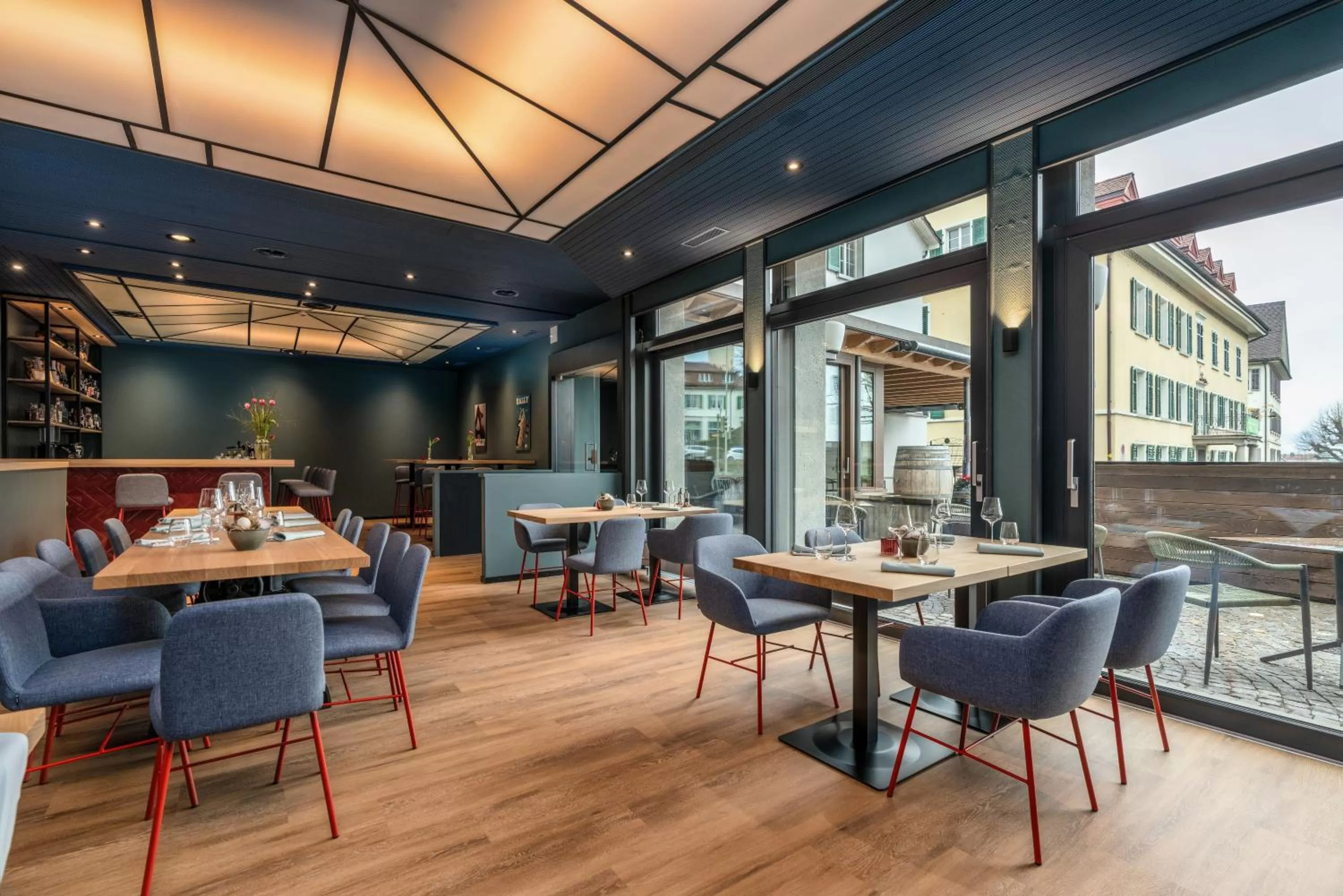 Restaurant/places to eat in b-smart hotel Schönenwerd