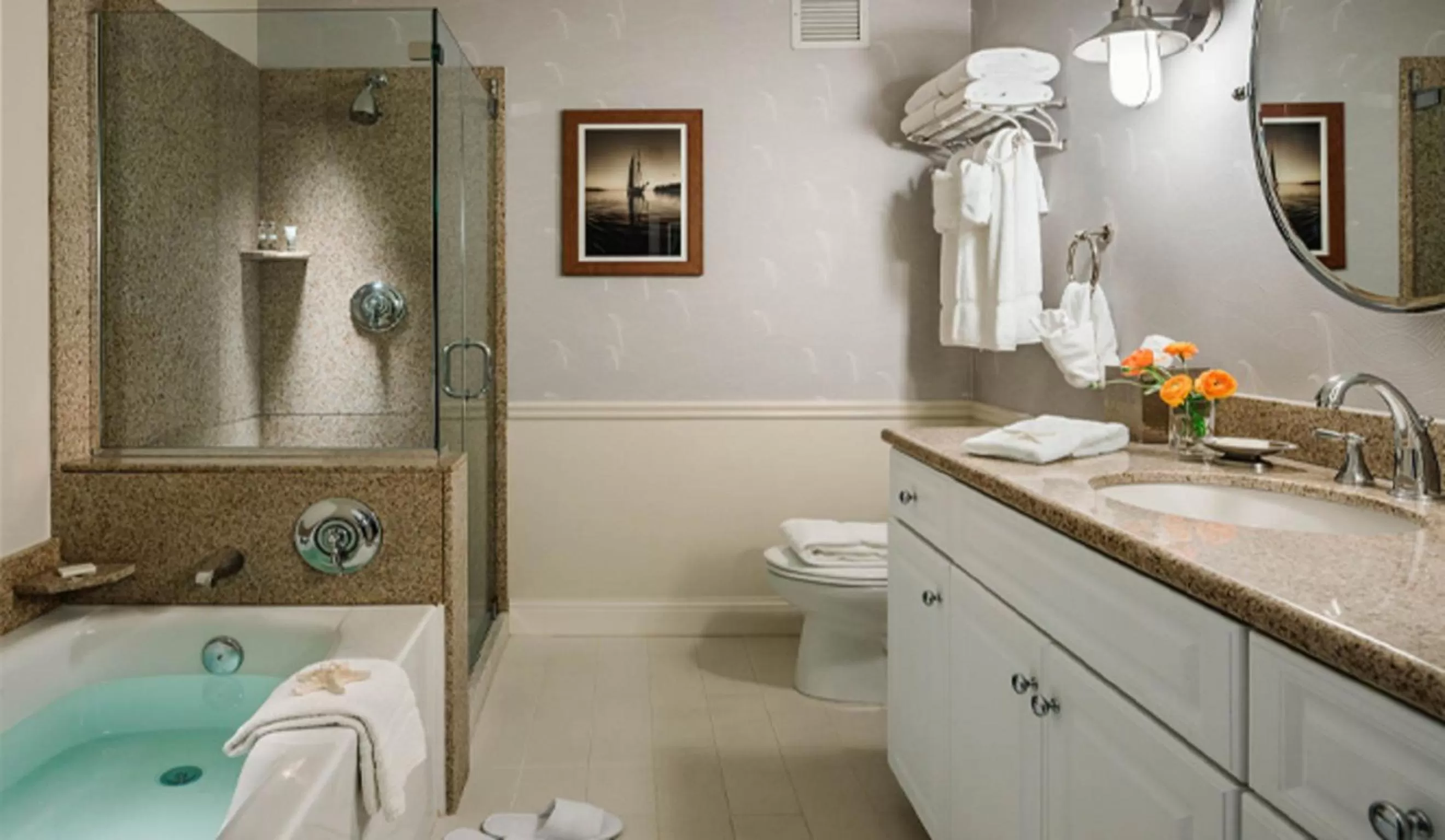 Bathroom in Portland Harbor Hotel