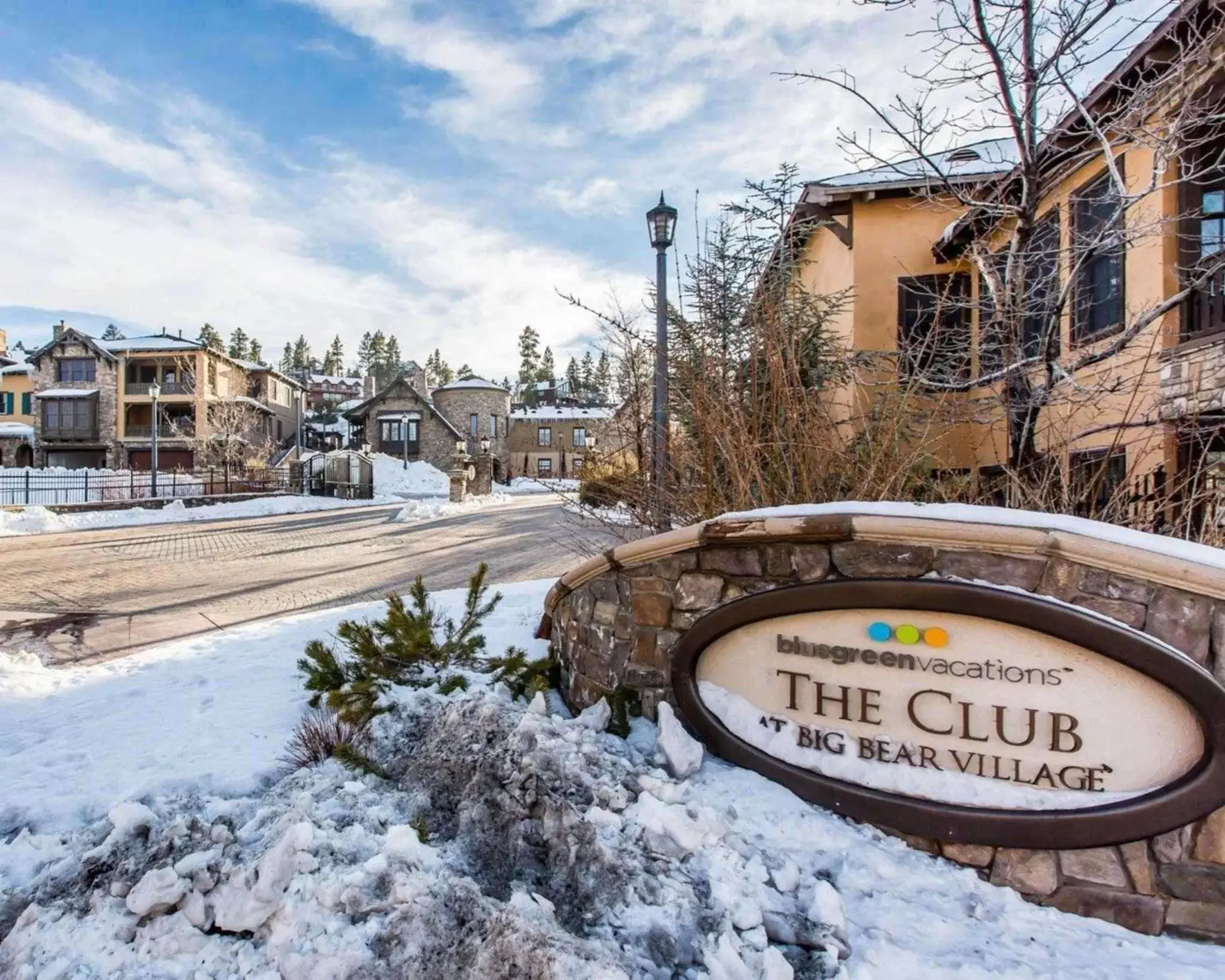 Property building, Winter in Bluegreen Vacations Big Bear Village, Ascend Resort Collection